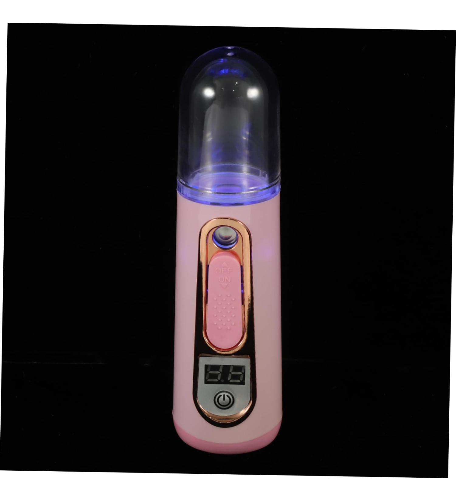Housoutil Handy Water Eyelash Pattern Whitening for Red Spray Hand Held Mini Girl Portable Beauty Mister Mist 14X3.9X3.9CM - Buy Online on GoSupps.com
