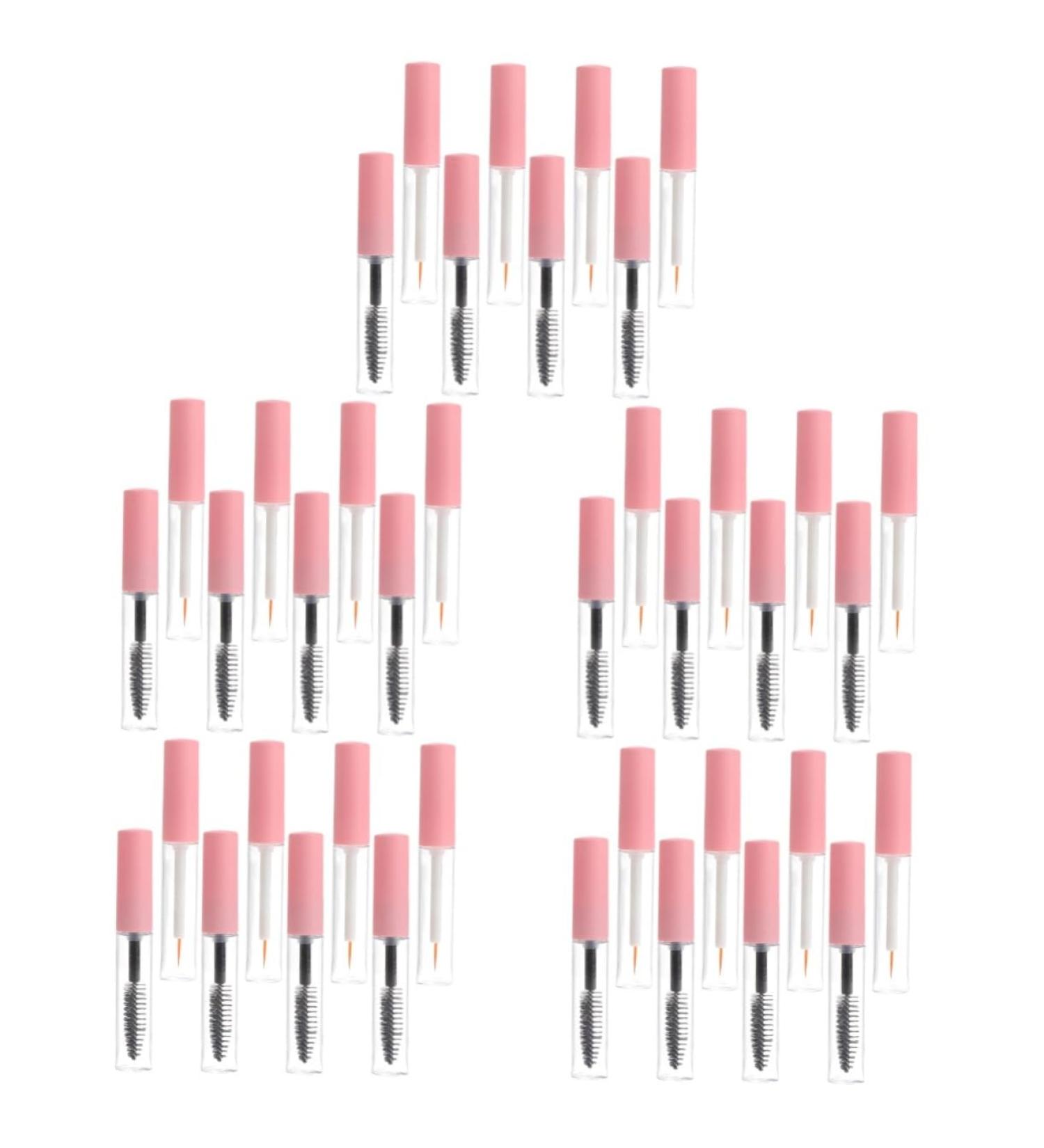 FOMIYES 5 Sets Eyeliner Stick Mascara Tube Reusable Mascara Bottles Clear Eyelash Bottles Mascara Wand Tubes Tube Mascara Lash Bottle Refillable Eyelash Brush Tube Mascara Containers Empty 1 g (Pack of 1) Pinkx5pcs - Buy Online on GoSupps.com