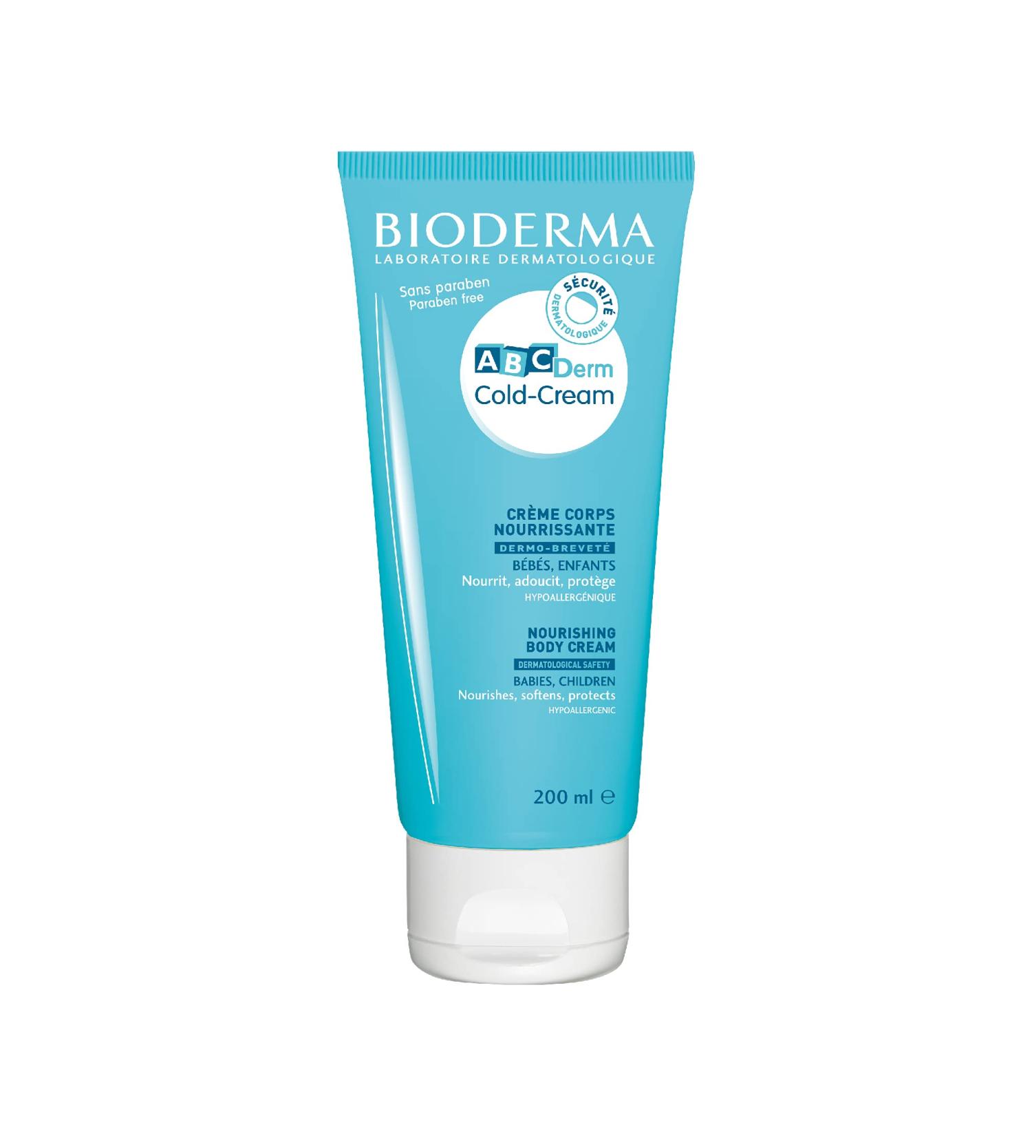 Bioderma ABCDerm Cold Cream Body Cream for Babies and Kids - Gentle Moisturizing Body Lotion - Buy Online on GoSupps.com