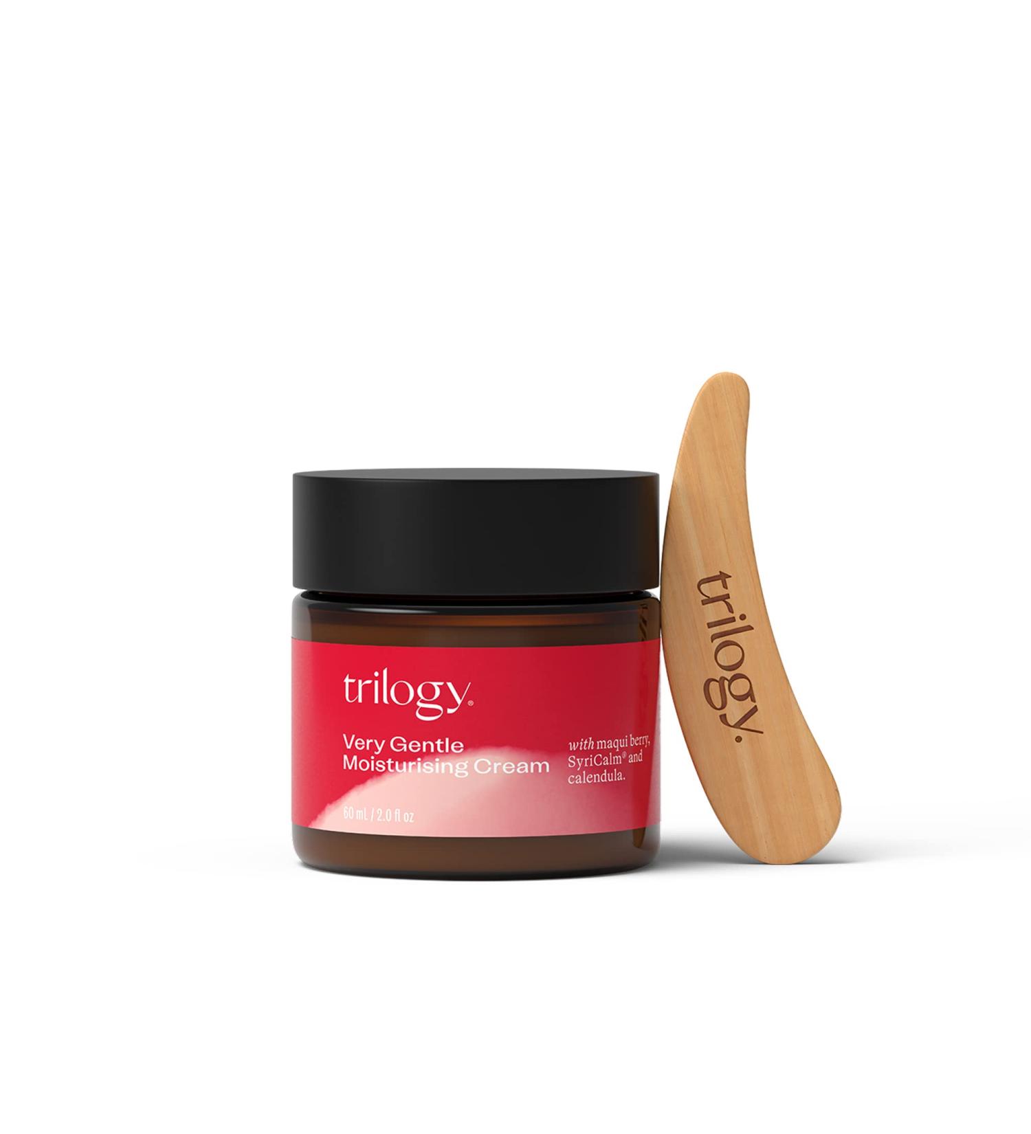Trilogy Sensitive Moisturising Cream 2 fl oz - Gentle Hydration for Sensitive Skin - Buy Online on GoSupps.com