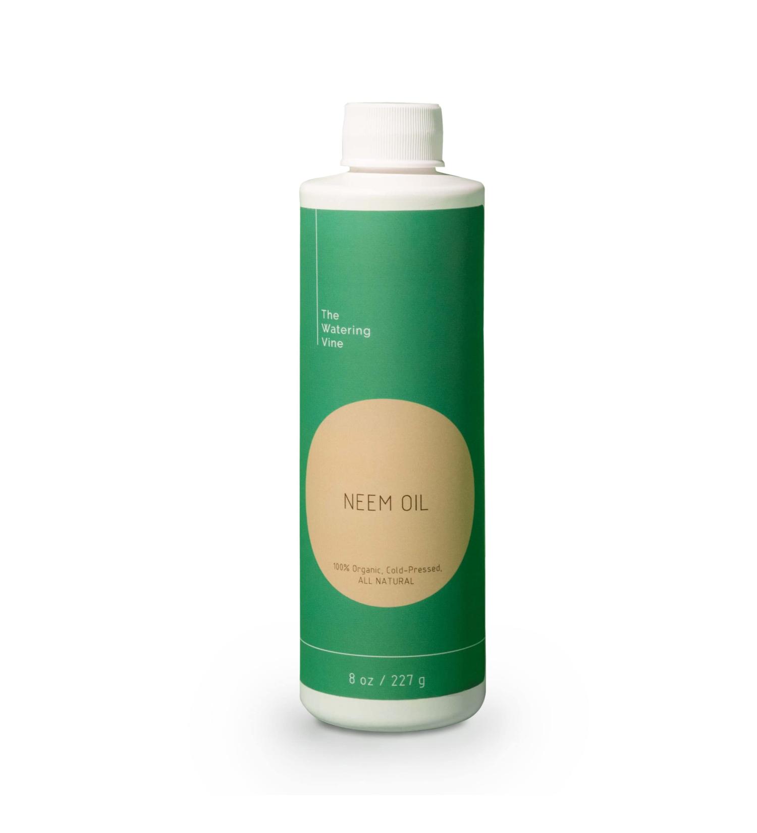 Organic Neem Oil Plant Spray - Cold Pressed 8 oz Bottle - Buy Online on GoSupps.com