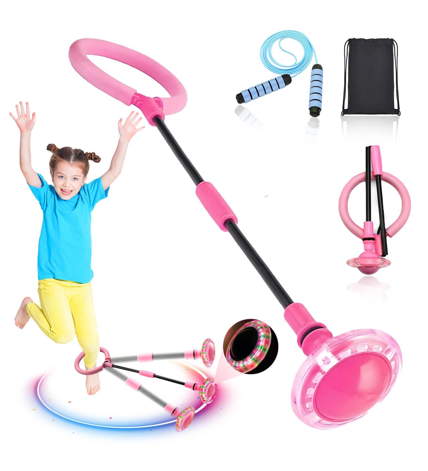 Skip Ball Outdoor Games for Kids | Fun Springball Toys for Ages 5-10 | Active Play for Boys & Girls - Buy Online on GoSupps.com