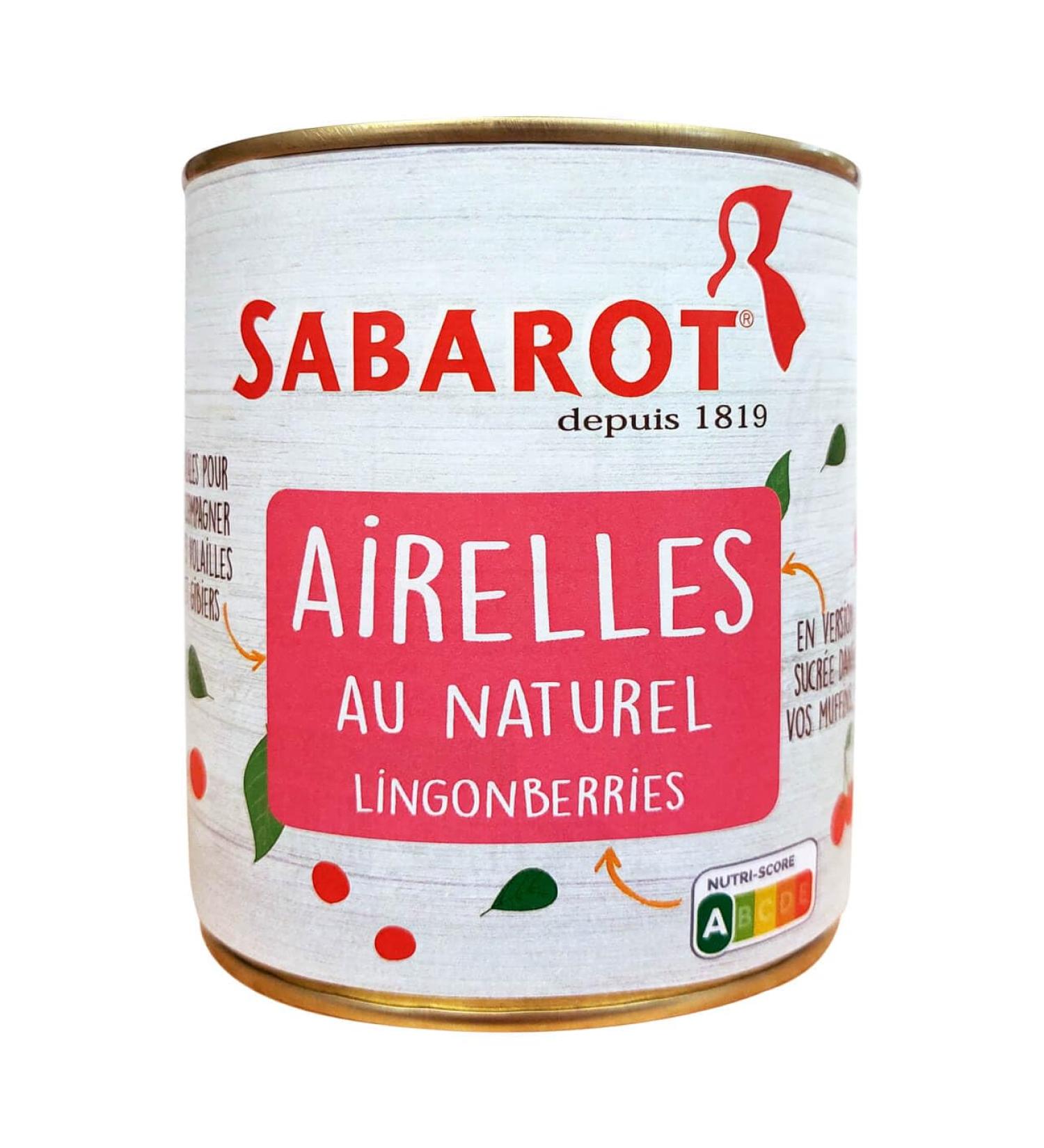 Sabarot - Canned lingonberries 310 g - Buy Online on GoSupps.com
