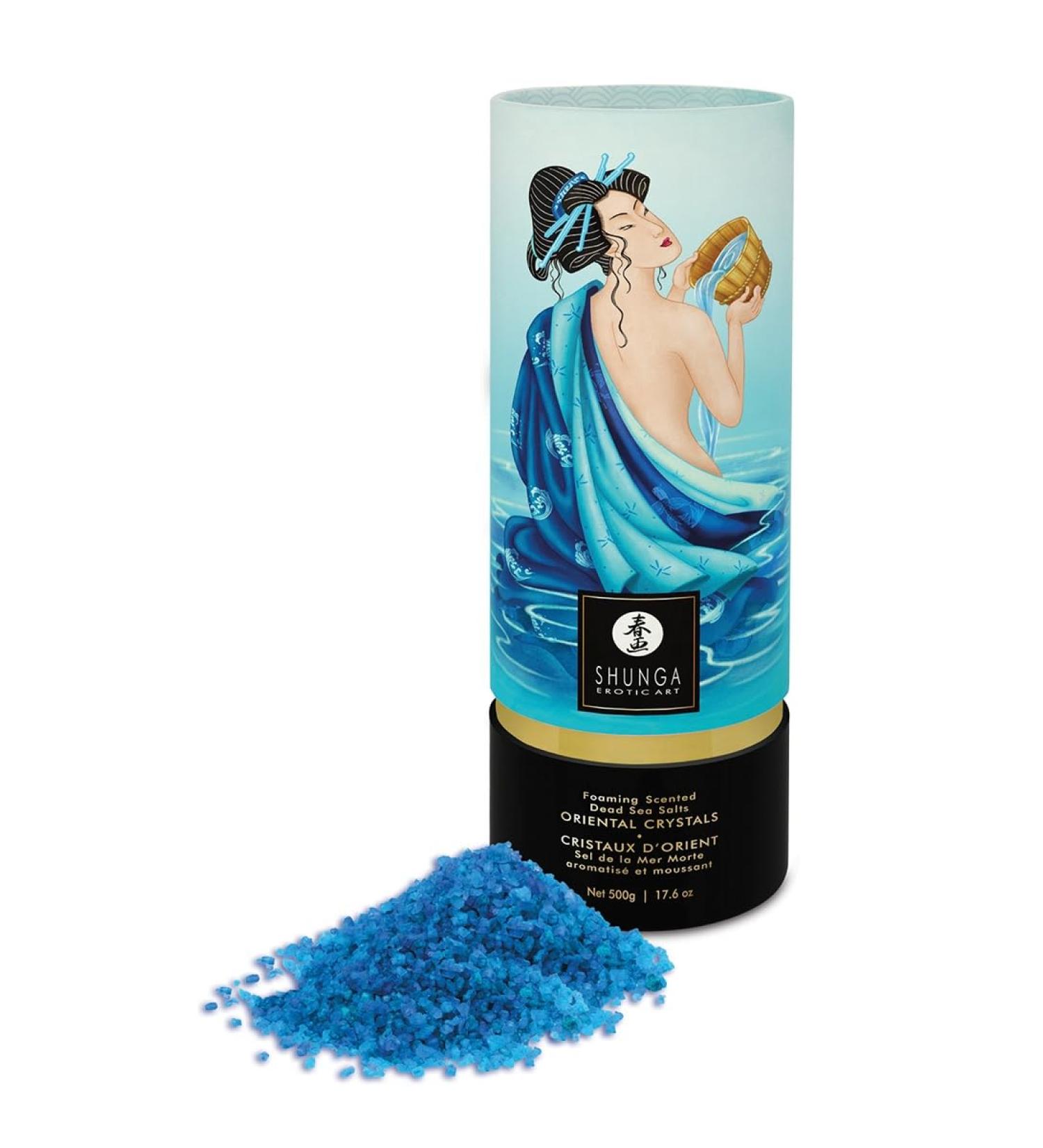 Shunga Temptations Multicolored Bath Salt Crystals 500 grams