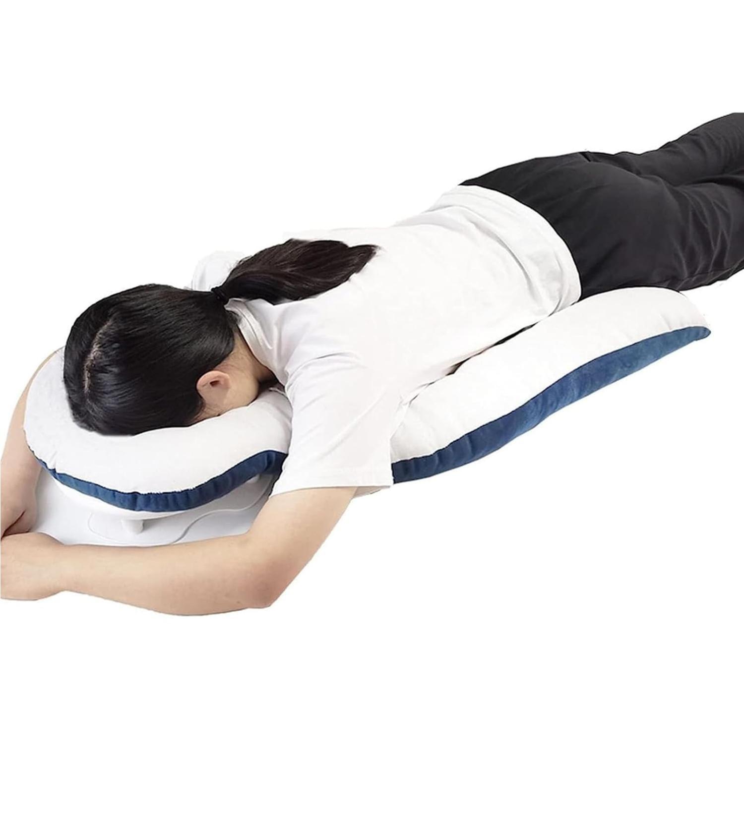 Reversible Face Down Pillow After Eye Surgery Retinal Detachment Pillow with Height Adjustable Stand for Recovery Retinal Detachment Support Protective - Buy Online on GoSupps.com