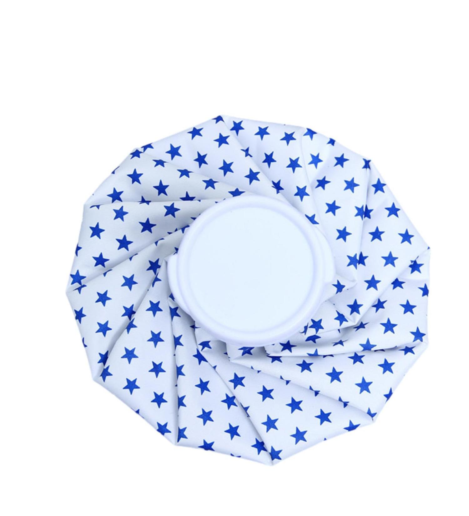 Reusable Ice Packs Reusable Leak-Proof Ice Bag for Injuries | Camping Hiking Ball Playing Ice Bag for Fever Toothache Sprain Headache Bruises Bumps Spasms Pentagram Medium - Buy Online on GoSupps.com