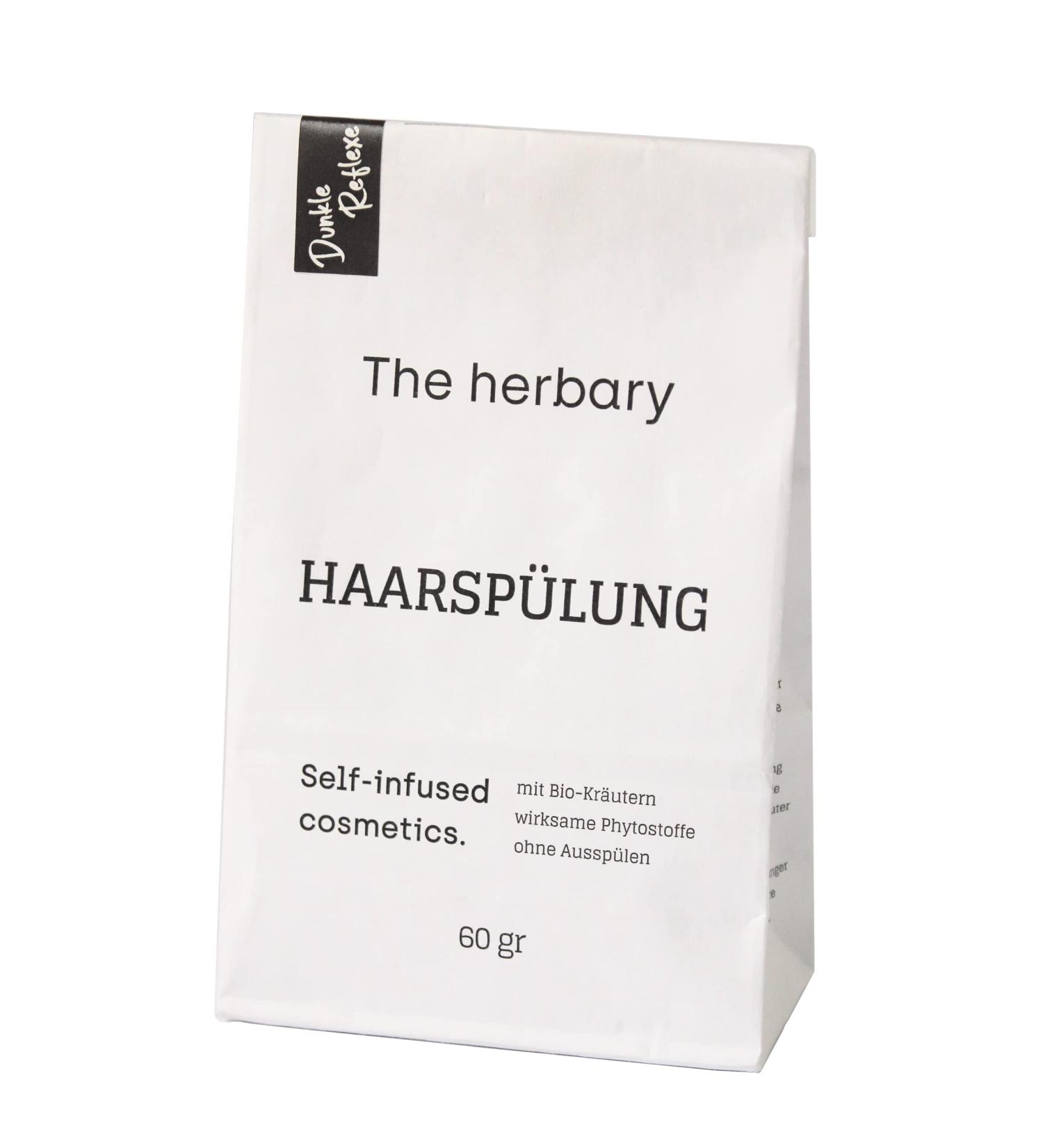 Organic Hair Conditioner Dark Reflex | Natural Care for Dark & Gray Hair | 100% Botanicals | Handmade in Germany - Buy Online on GoSupps.com