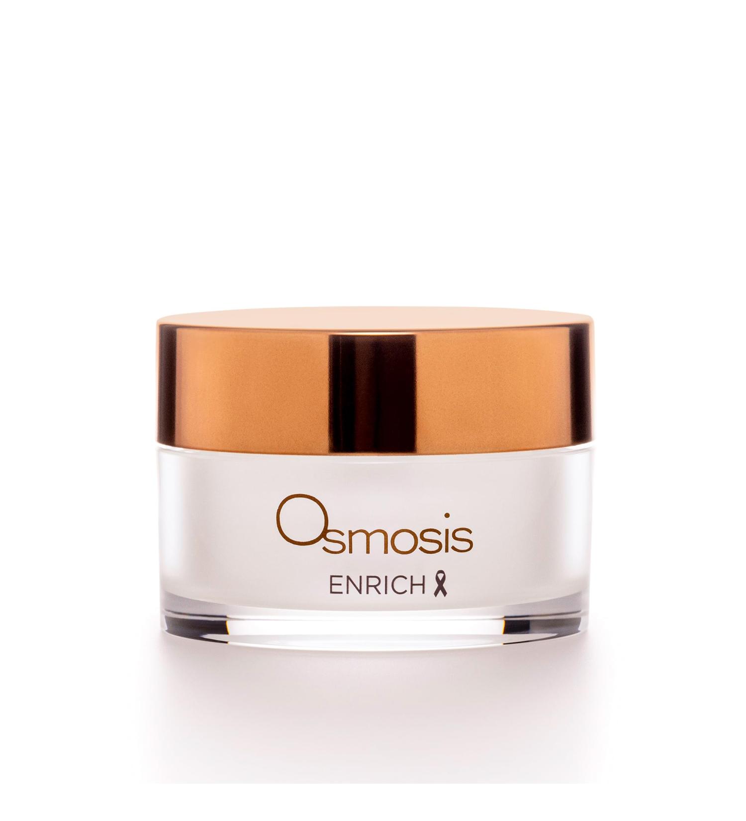 OSMOSIS ENRICH Smoothing Face & Neck Intensive Night Repair Cream Moisturizer with Chirata and Fruit Oils 1 Oz - Buy Online on GoSupps.com