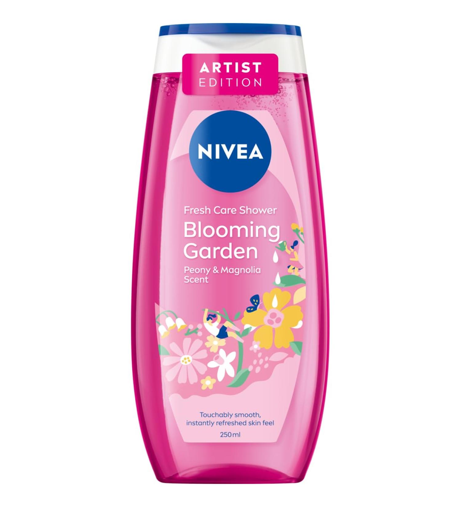 Beiersdorf AG Nivea Shower Gel Blooming Garden 250ml - Buy Online on GoSupps.com