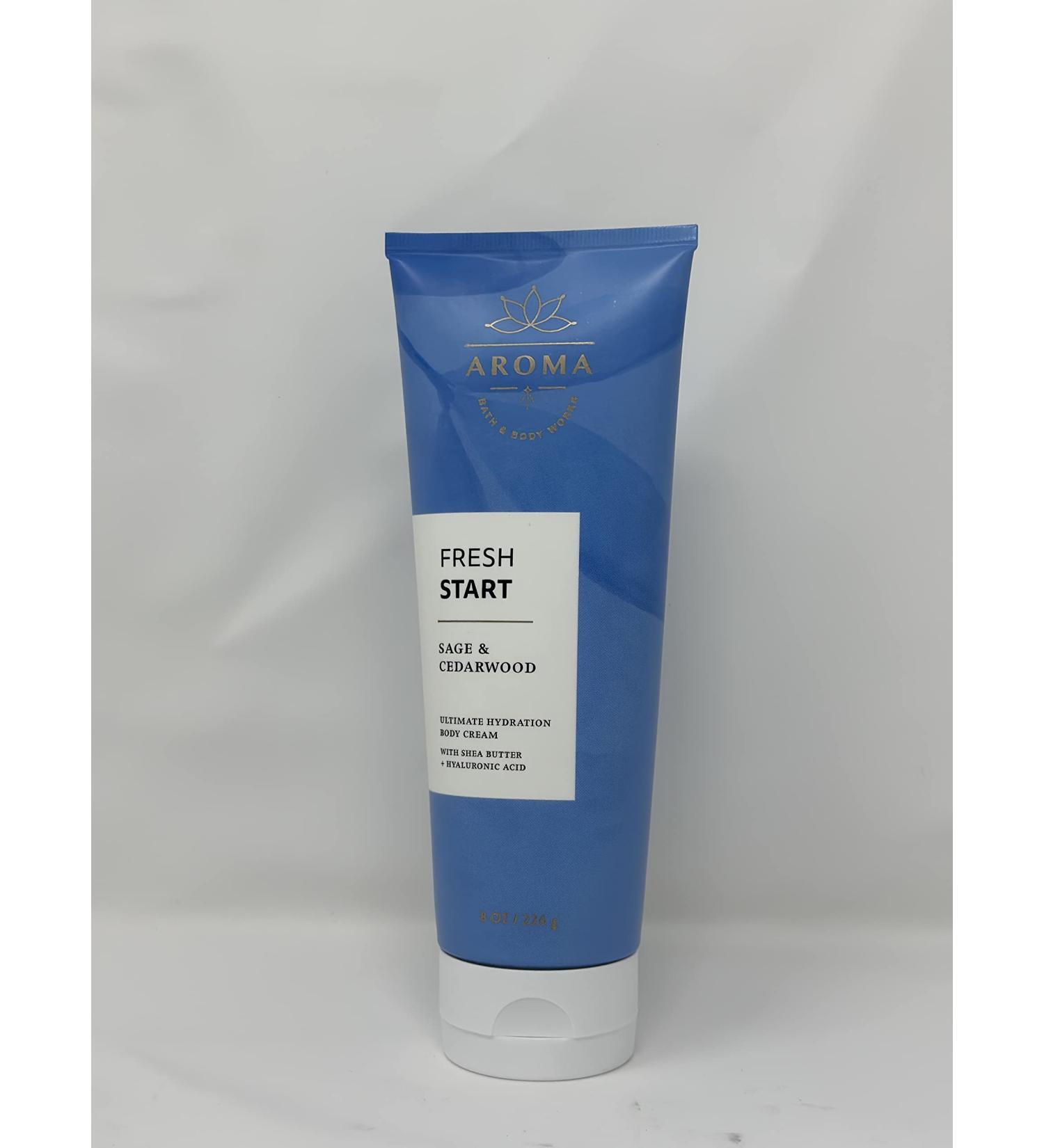 Fresh Start: Sage & Cedarwood Ultimate Hydration Body Cream 8 Oz/ 226 g