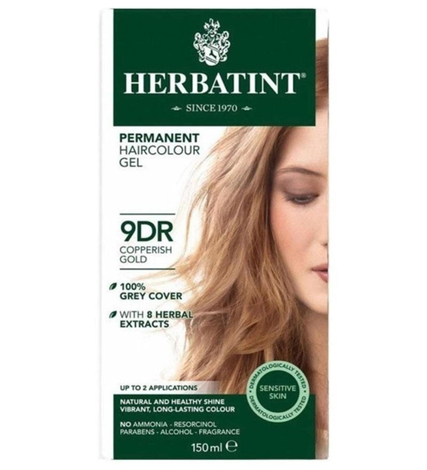 Herbatint 9DR Copperish Blonde 150ml - Shop Copperish Gold Hair Color - Buy Online on GoSupps.com