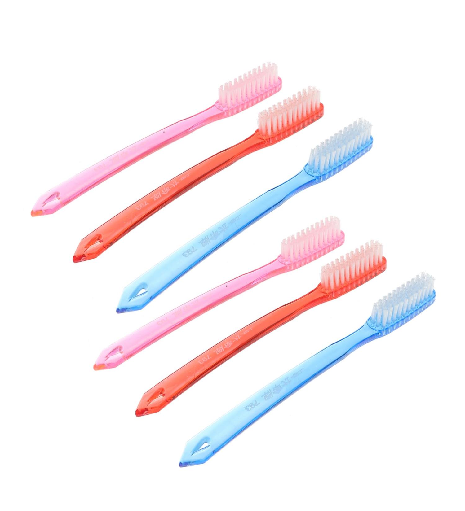 Minkissy 24-Pack Hard Plastic Toothbrushes for Adults - Durable Dental Care Super Hardy & Easy Cleaning - Buy Online on GoSupps.com