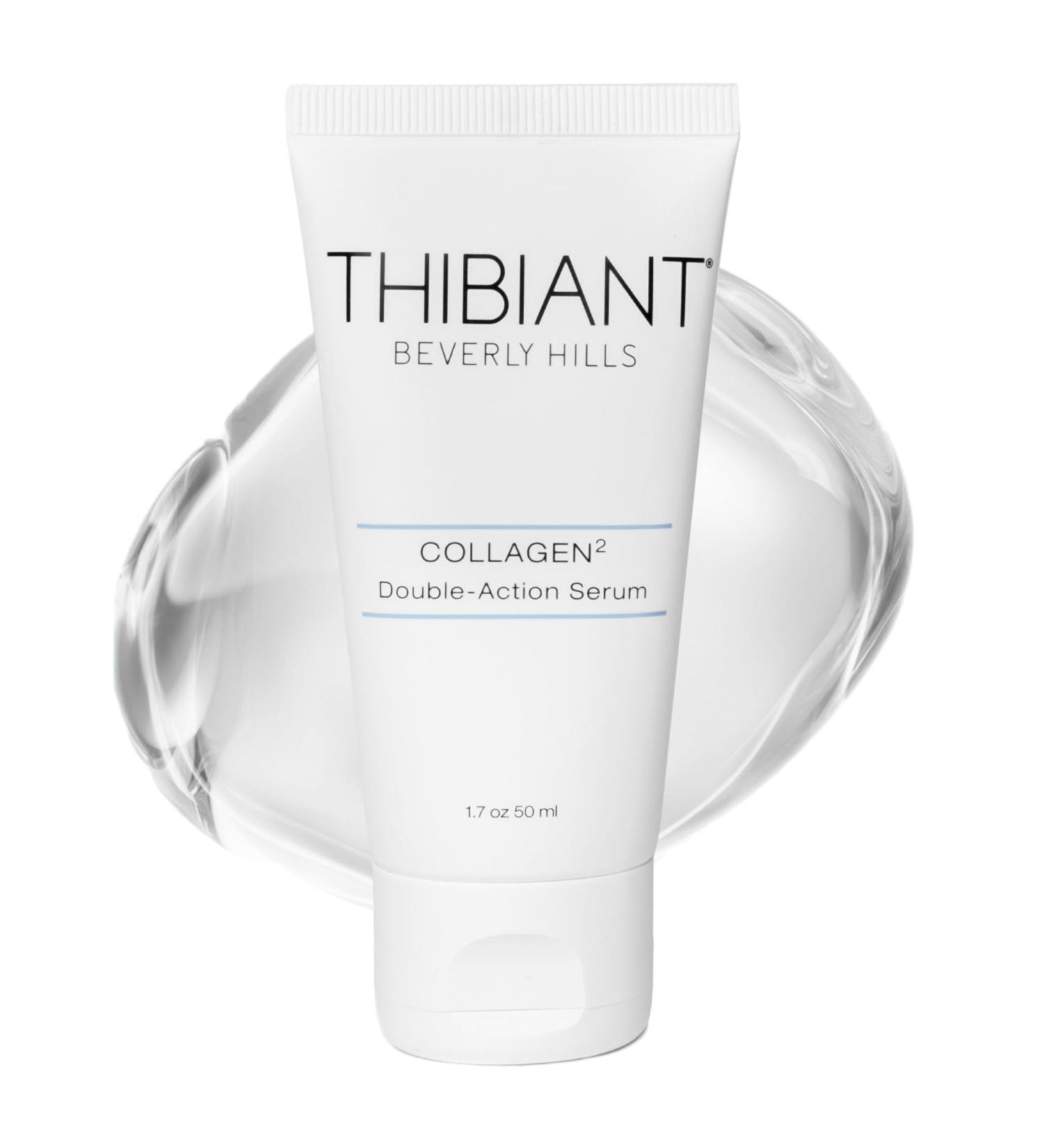 Thibiant Beverly Hills Collagen2 Double-Action Serum for Face Hyaluronic Acid and Matrixyl that Enhance Collagen Production Reduce Fine Lines and Wrinkles Fragrance-free Paraben Free (1 .7 Oz) - Buy Online on GoSupps.com
