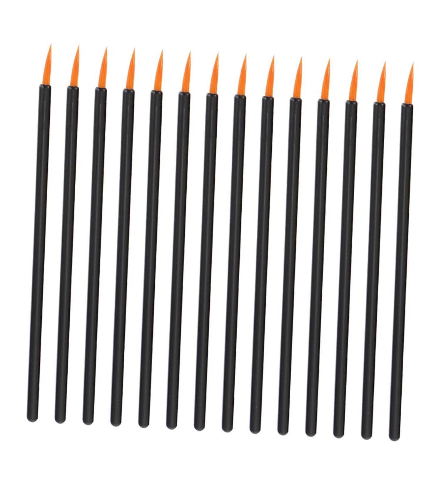 Didiseaon 100pcs Disposable Eyeliner Brush Makeup Practical Eyeliner Brush Makeup Tools Artificial 9x6.5cm Black - Buy Online on GoSupps.com