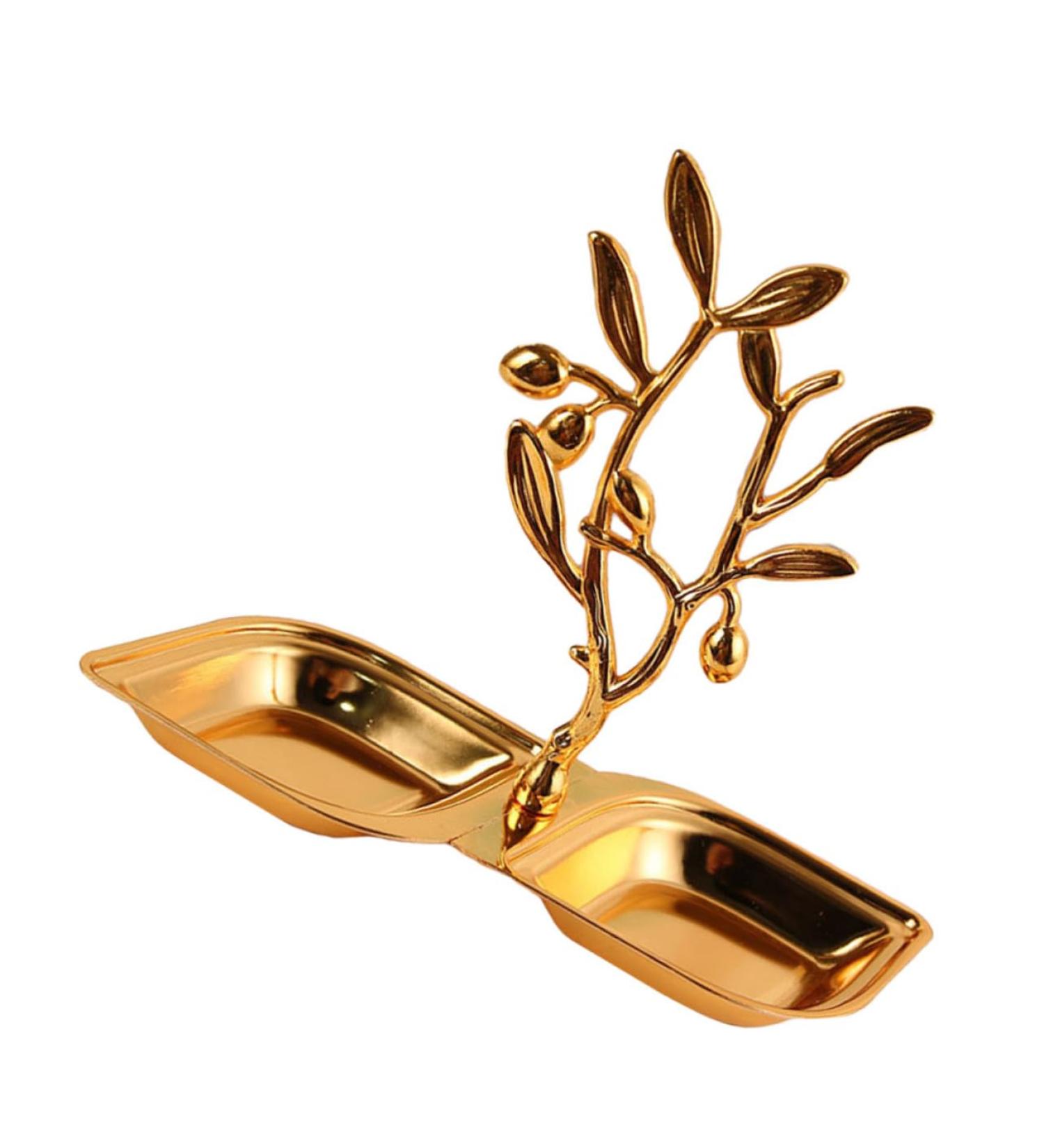 Alipis Food Snack Container Home Household Tray Dried Ktv Practical Dessert Two-Grid Snacks re-usable - Buy Online on GoSupps.com