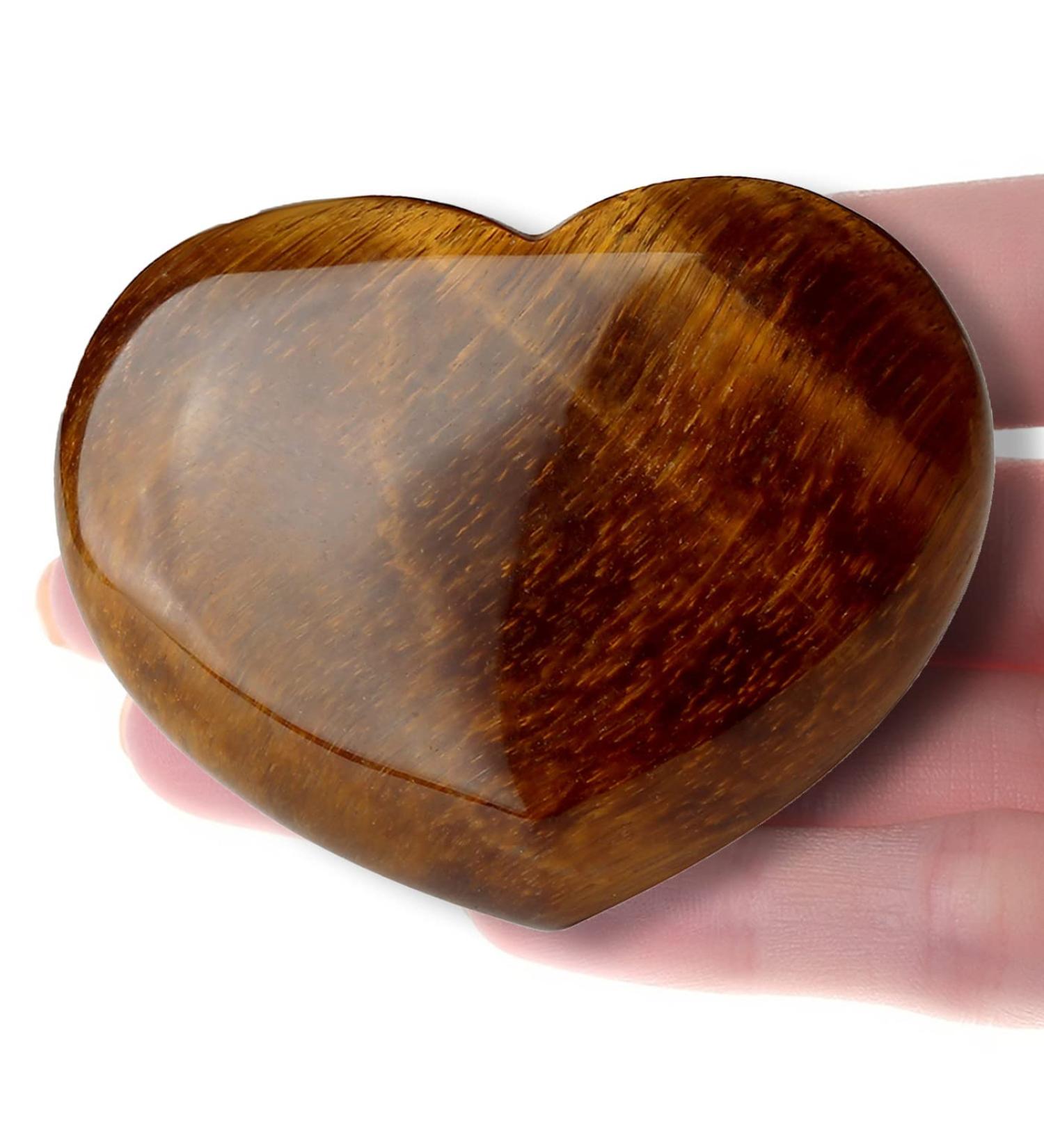 XIANNVXI Tiger Eye Healing Crystals 45mm 1.8, 100% Natural Gemstone Love Stones - Reiki Gifts - Buy Online on GoSupps.com
