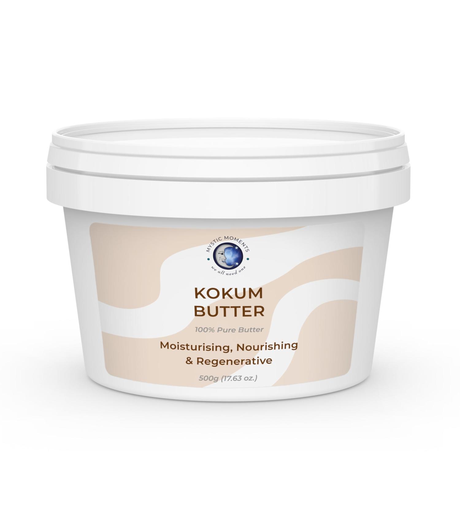 Kokum Butter 100% Pure & Natural - Premium 500g for Skin & Hair | International Shipping Available - Buy Online on GoSupps.com