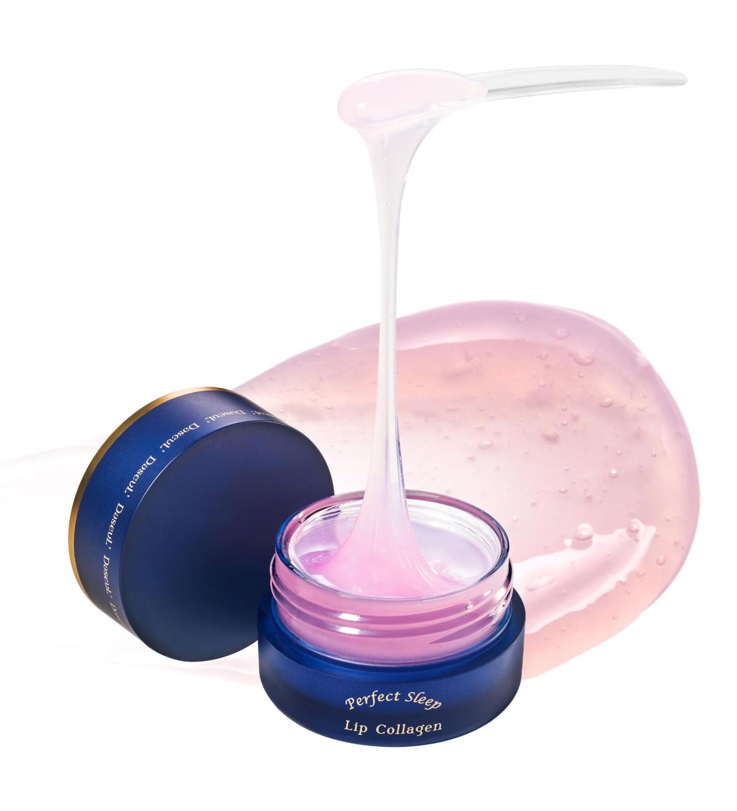 Perfect Sleep Lip Collagen 0.50fl.oz Intensive Collagen Lip Sleeping Mask Infused with Peptides Rice Protein & Willow Bark Extract for Overnight Plumping Repairing & Smoothing Korean Lip Treatment - Buy Online on GoSupps.com