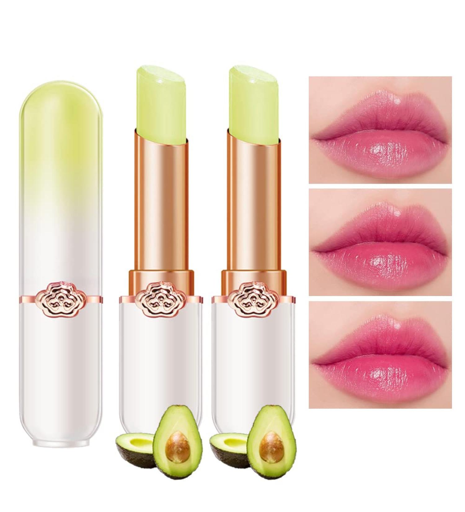 BINGBRUSH Avocado Green Color Changing Lipstick Queen PH Mood Long Lasting Lip Gloss Set for Women - 2 Count - Buy Online on GoSupps.com