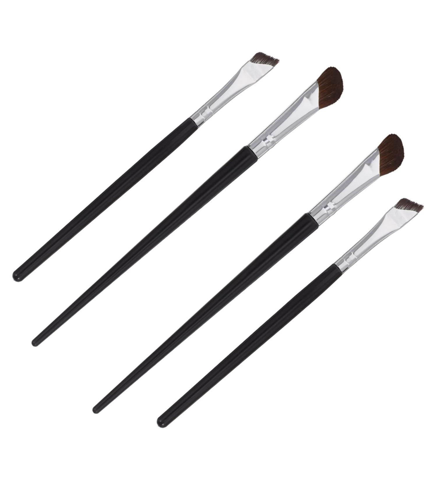MUSISALY 4 Pcs Nose Makeup Brush Eye Liner Brush Eyebrows Brush Angled Eyeliner Brush Eye Makeup Horse Hair - Buy Online on GoSupps.com