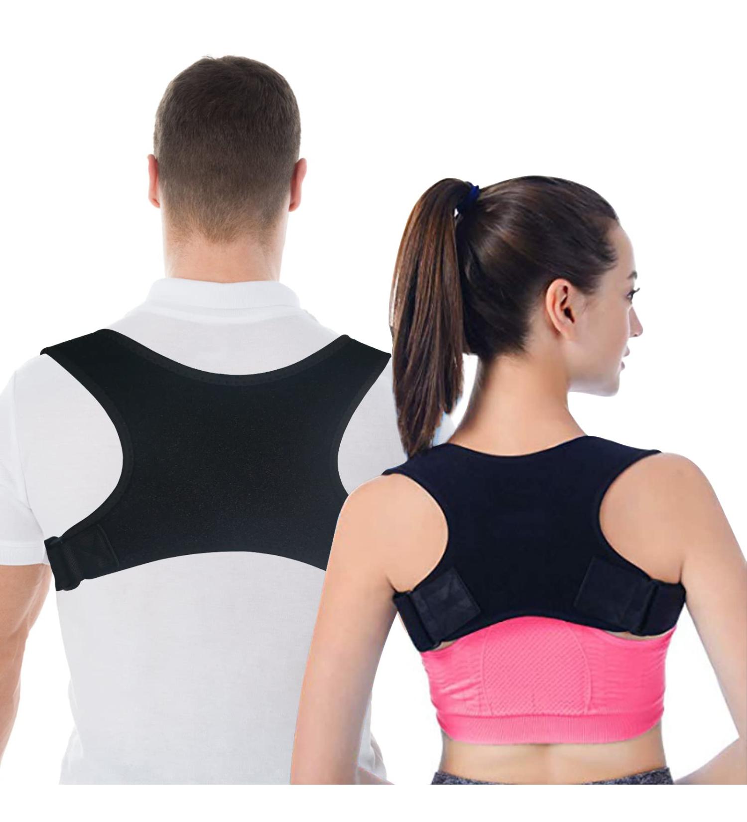 JUUPLE Posture Corrector for Women and Men - Adjustable Back Brace for Pain Relief and Posture Support - Buy Online on GoSupps.com