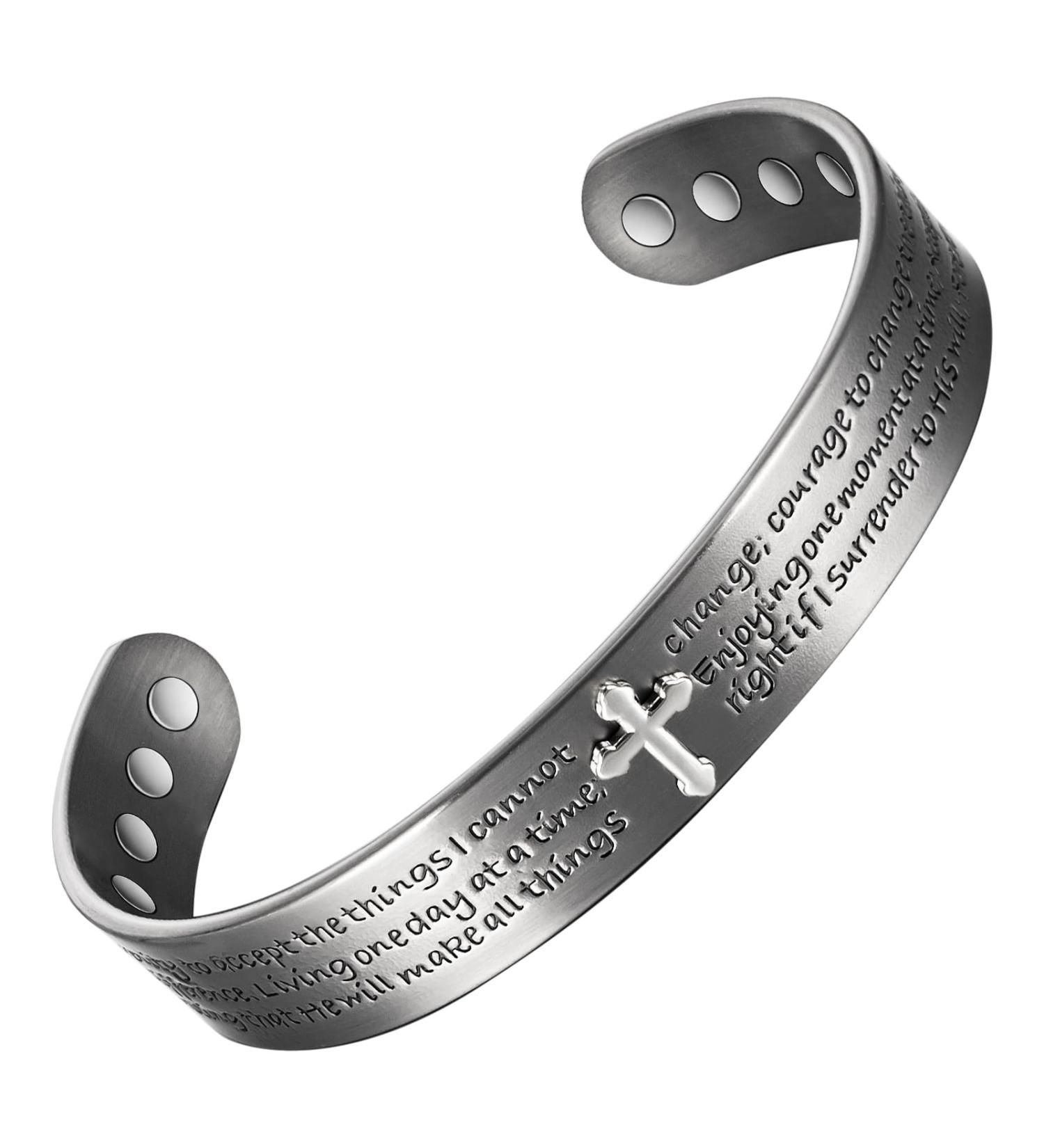 Buy Enermagix Magnetic Copper Bracelets for Men & Women | 99.9% Solid Copper Magnetic Cuffs (3539 Gauss) - Buy Online on GoSupps.com