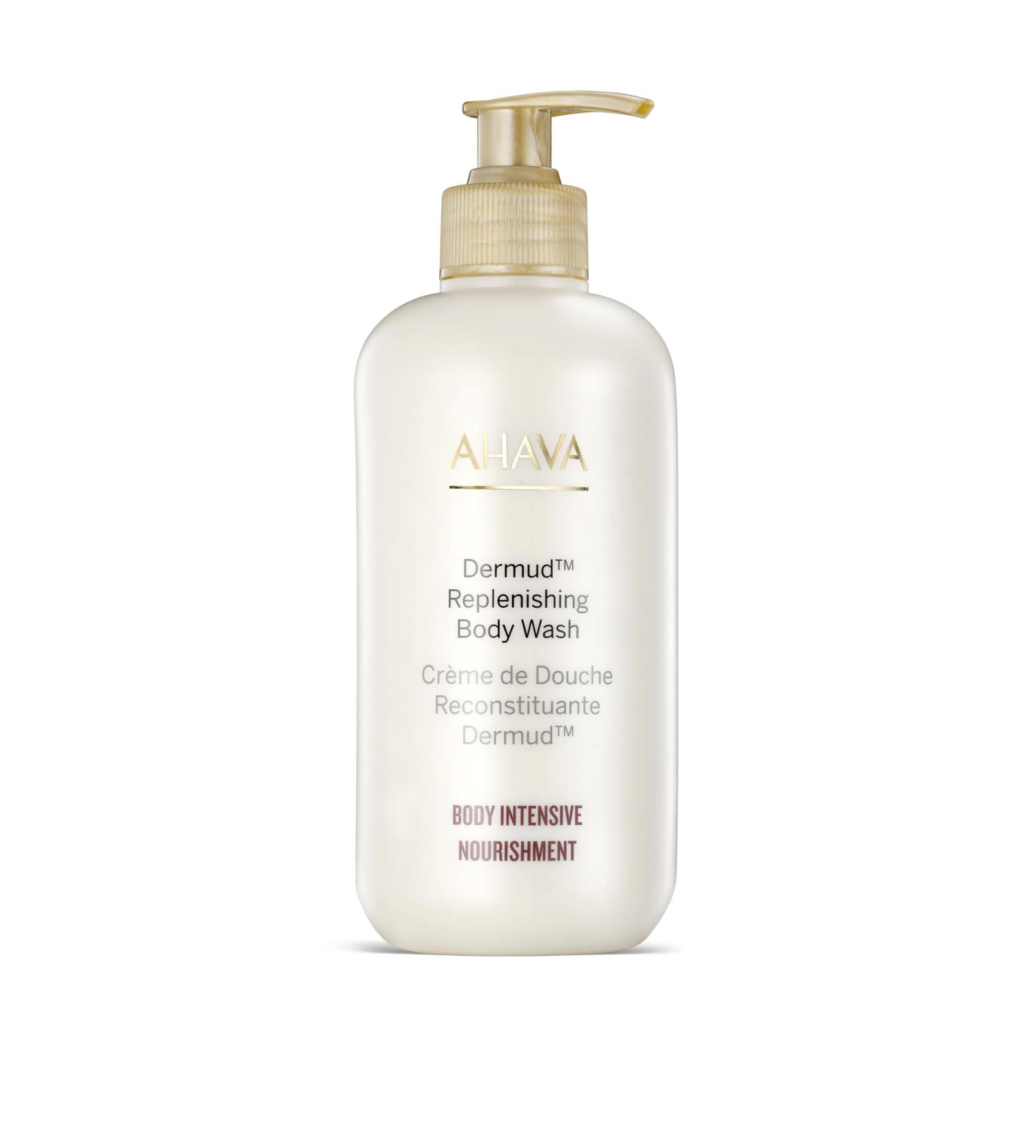AHAVA Dermud Replenishing Body Wash - 400ml | Intensive Nourishment | Shop Internationally - Buy Online on GoSupps.com