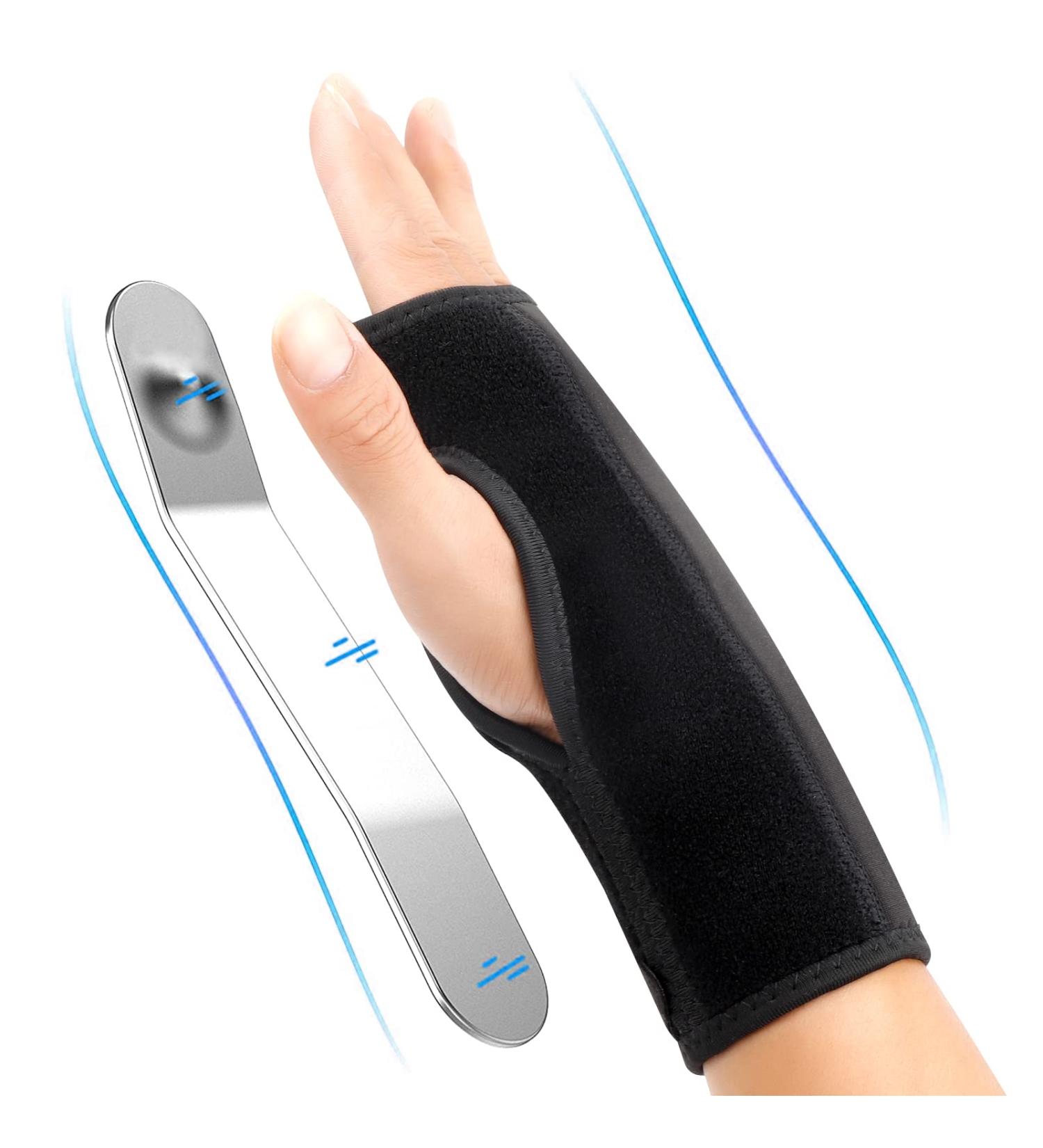 IEKEODI Adjustable Wrist Brace for Carpal Tunnel Relief | Night Support for Arthritis Tendonitis & Sports Injuries | Black - Buy Online on GoSupps.com