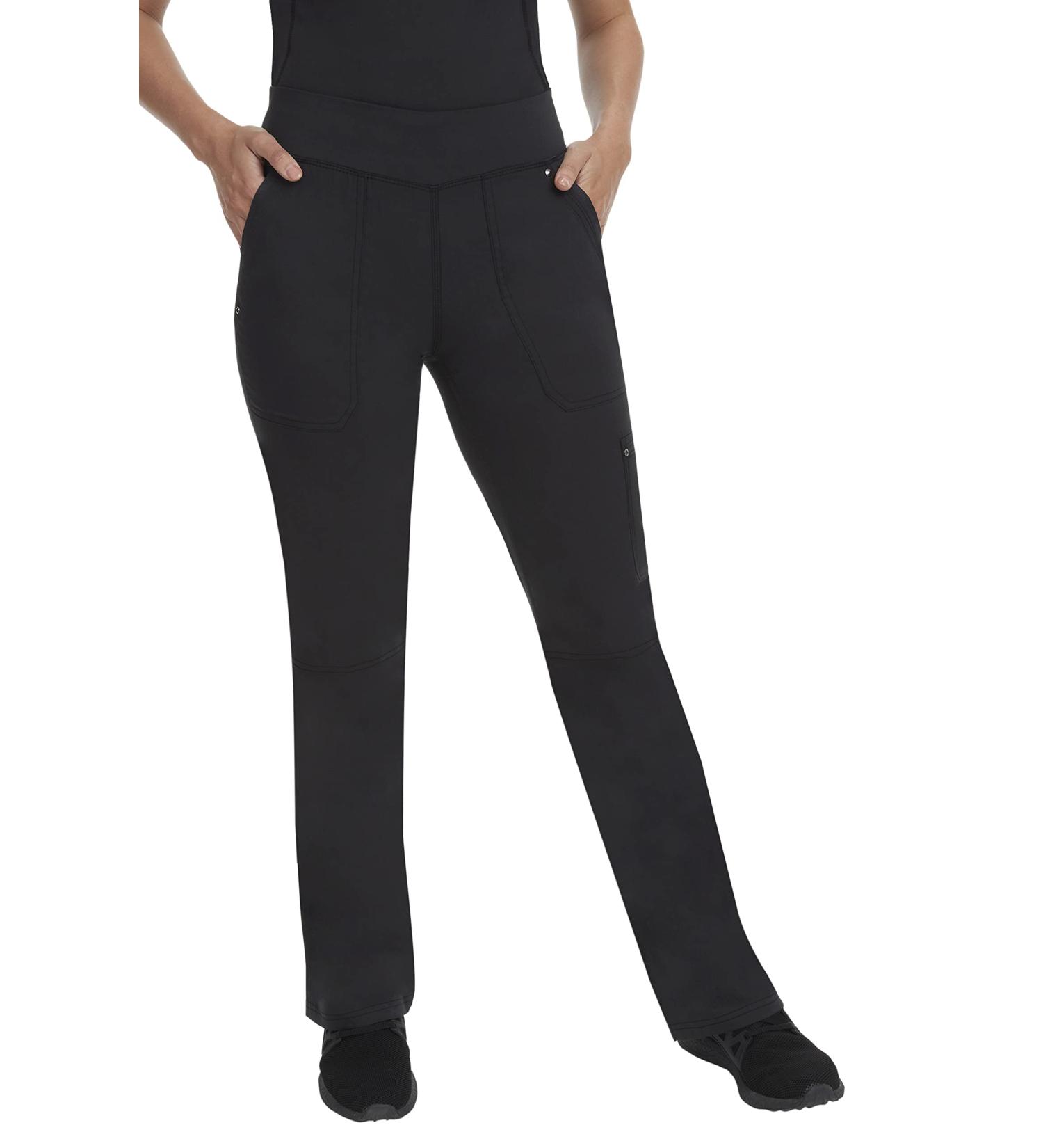 Healing Hands Purple Label 9133 Tori Cargo Scrub Pants for Women | Lightweight & Soft Yoga Pant with 5 Pockets | Size Medium, Black - Buy Online on GoSupps.com
