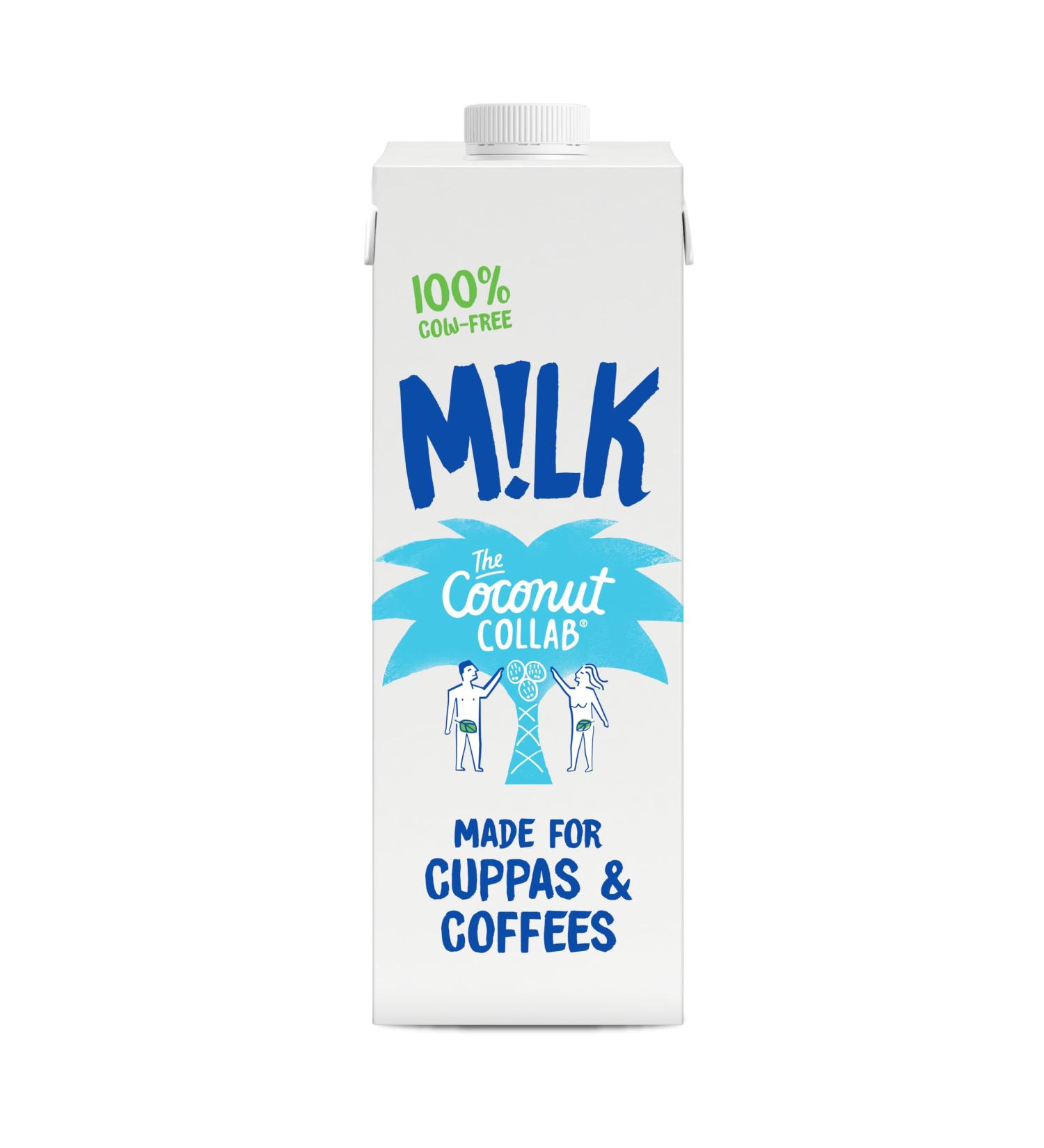 The Coconut Collab M!lk Long Life Plant-Based Vegan & Dairy Free Milk Alternative 1L Coconut 1 l (Pack of 1) - Buy Online on GoSupps.com
