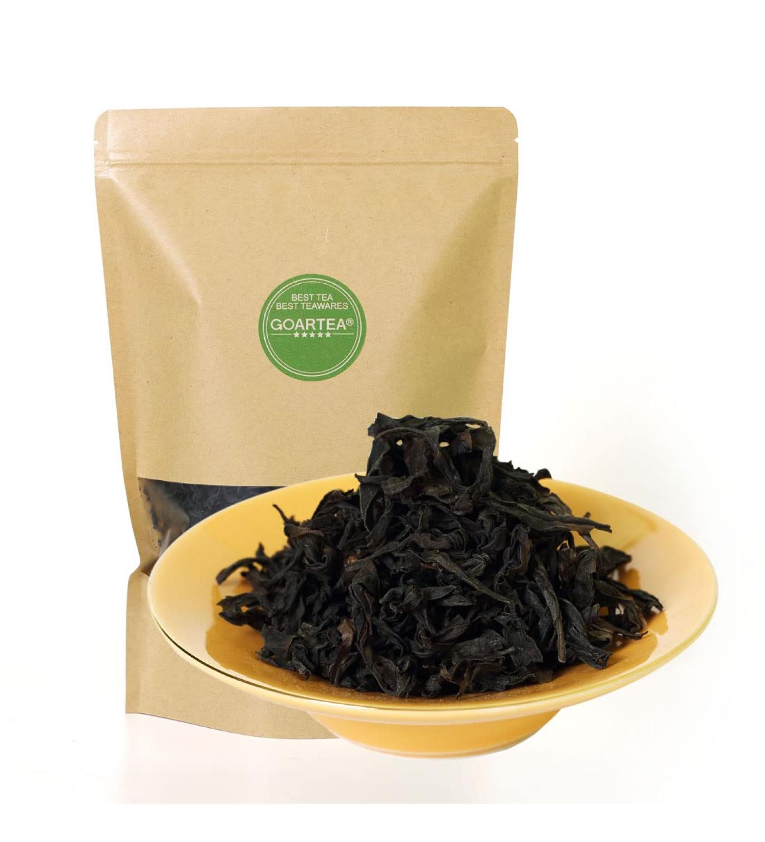 GOARTEA 100g Premium Fujian Wuyi Da Hong Pao Loose Leaf Oolong Tea - Buy Online on GoSupps.com