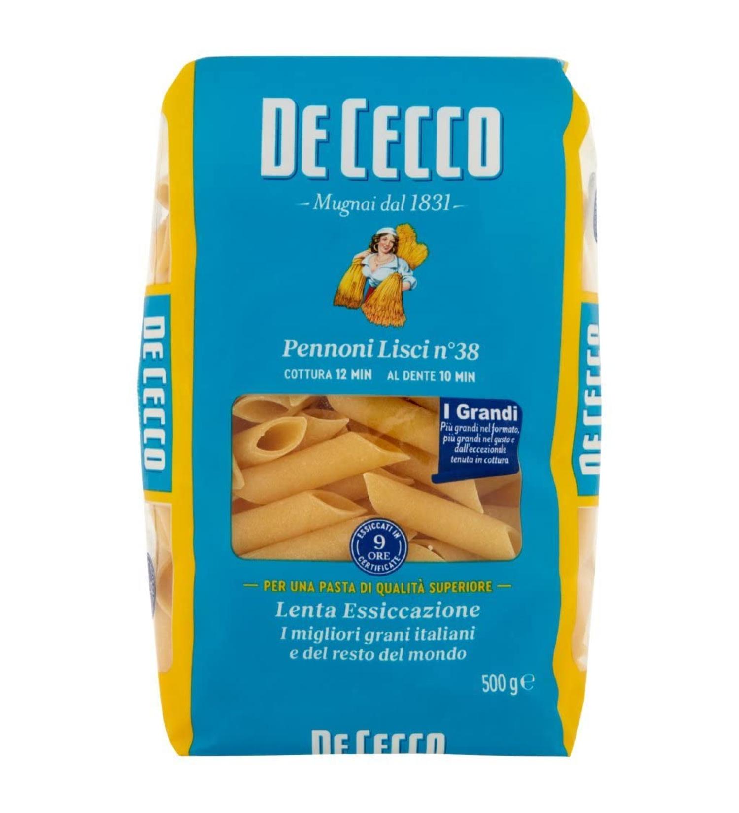  Italian Gourmet E.R. Smooth Pennoni No. 38 500 g + Pulp Italian Gourmet Pulp 400 g Pack of 24 - Buy Online on GoSupps.com