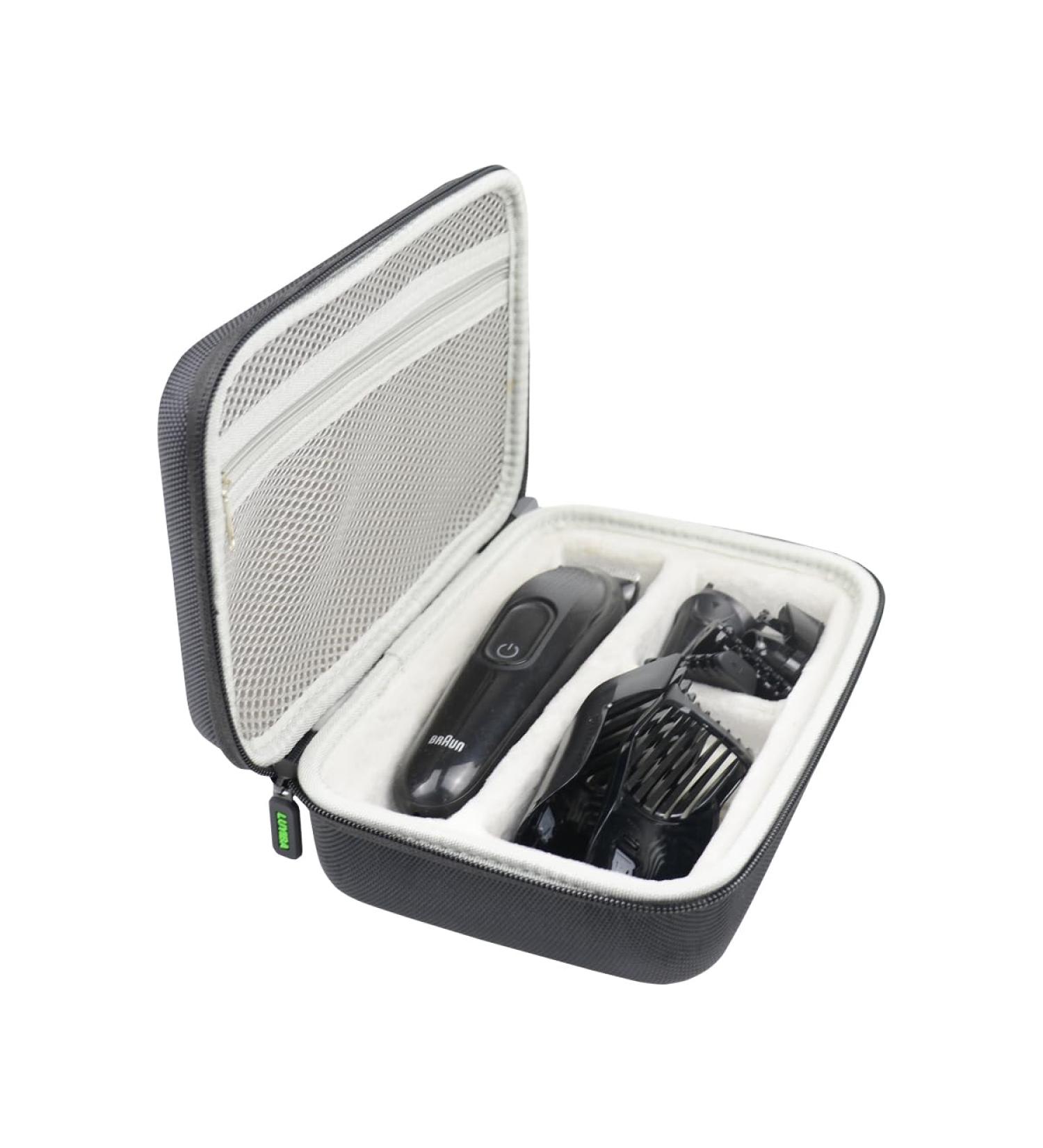 for Braun MGK3020 MGK3040 MGK3060 MGK3085 MGK3080 Multi Grooming Kit Beard and Hair Trimming kit Hard Travel Case Bag by LUYIBA 1 - Buy Online on GoSupps.com