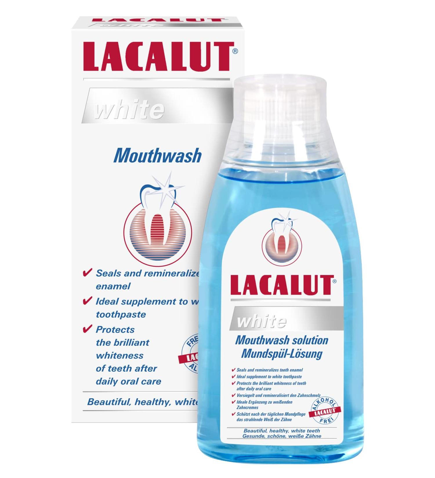 Lacalut White mouthwash solution (1 x 300ml)