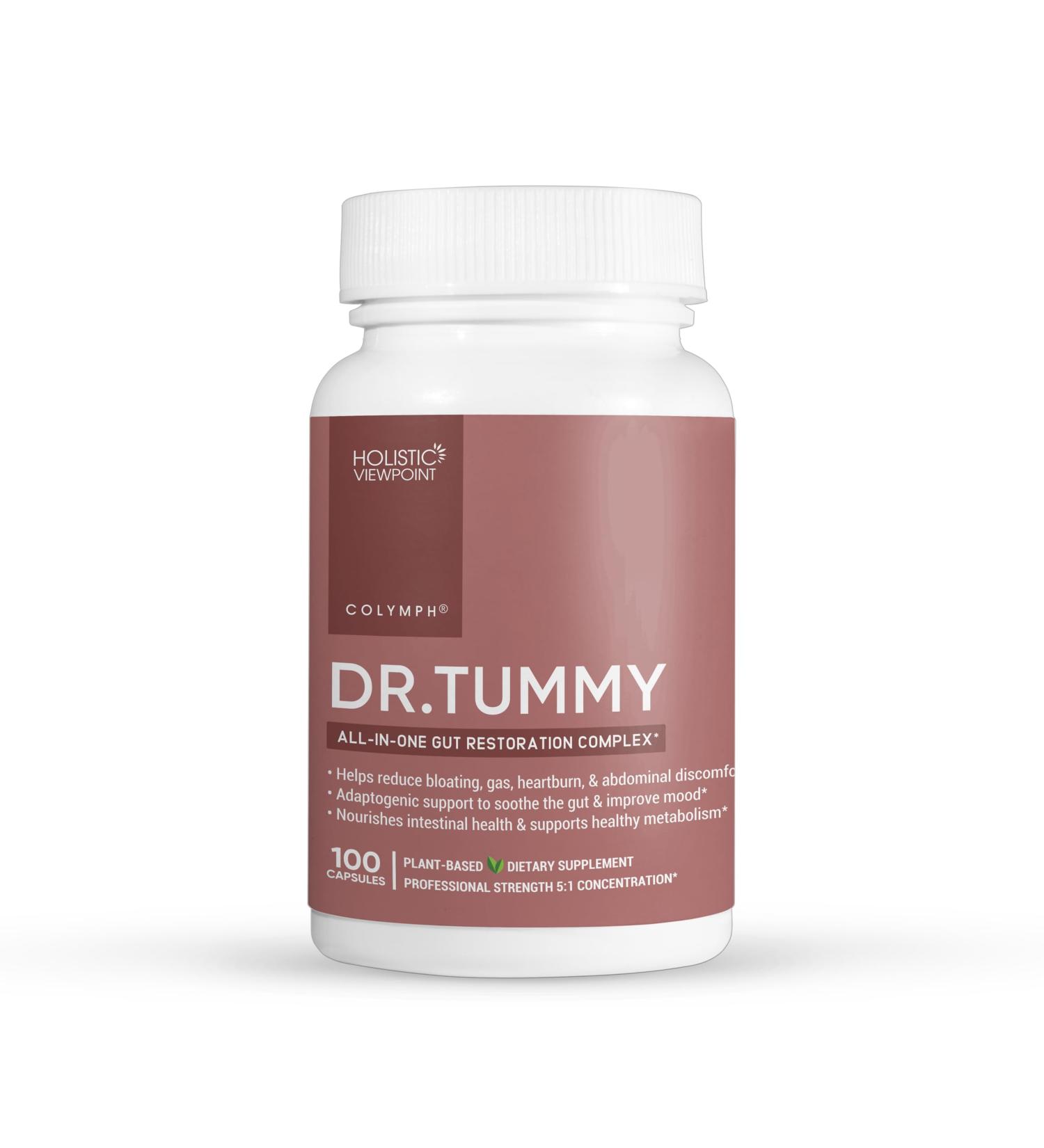Dr. Tummy Fast-Acting Gut Health - Natural Digestion Support for Bloating Gas Indigestion & More - Buy Online on GoSupps.com