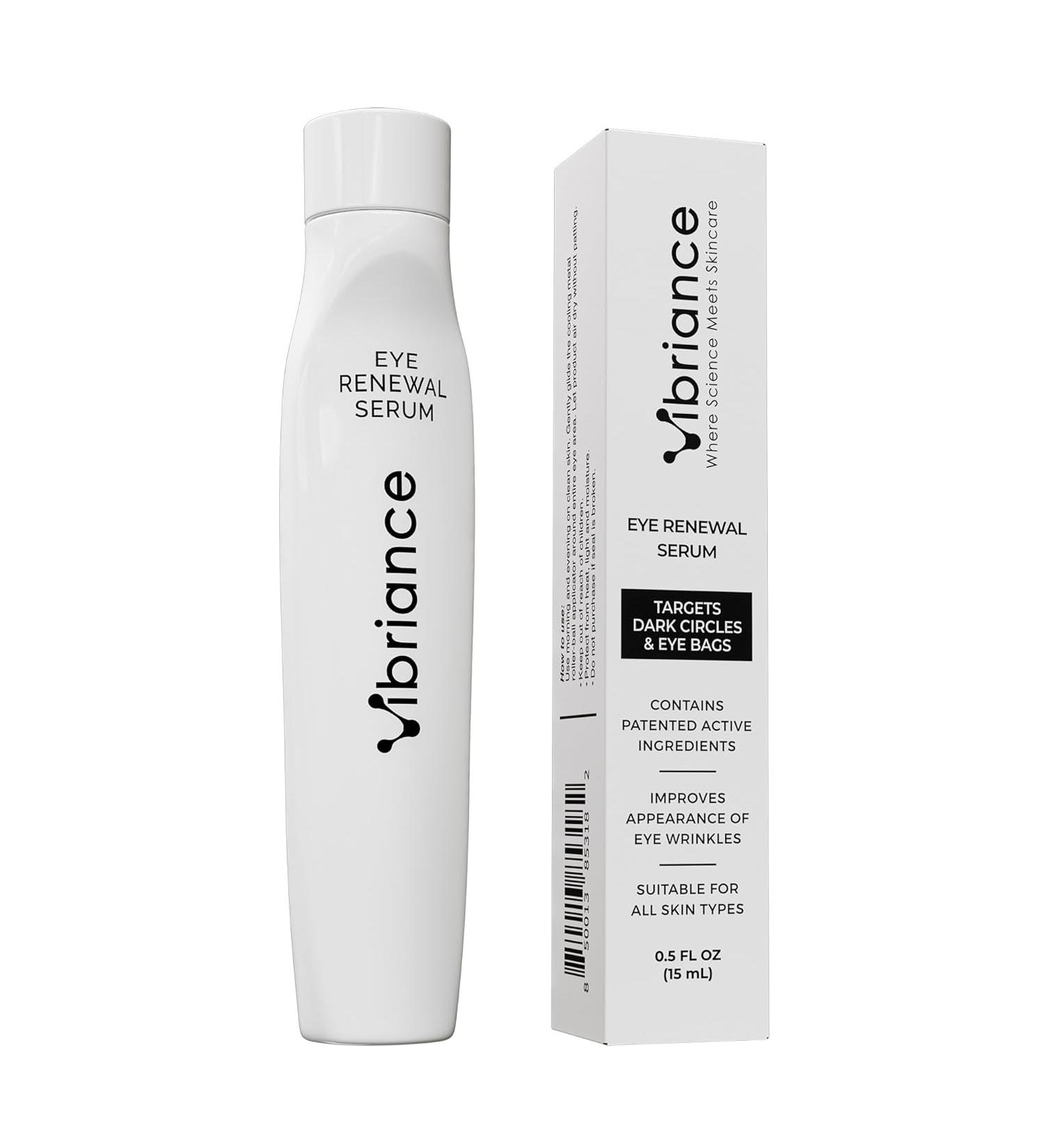 Vibriance Eye Renewal Serum Dark Circles and Puffiness Treatment Caffeine Formula for Reducing Bags - 0.5 Fl Oz - Buy Online on GoSupps.com