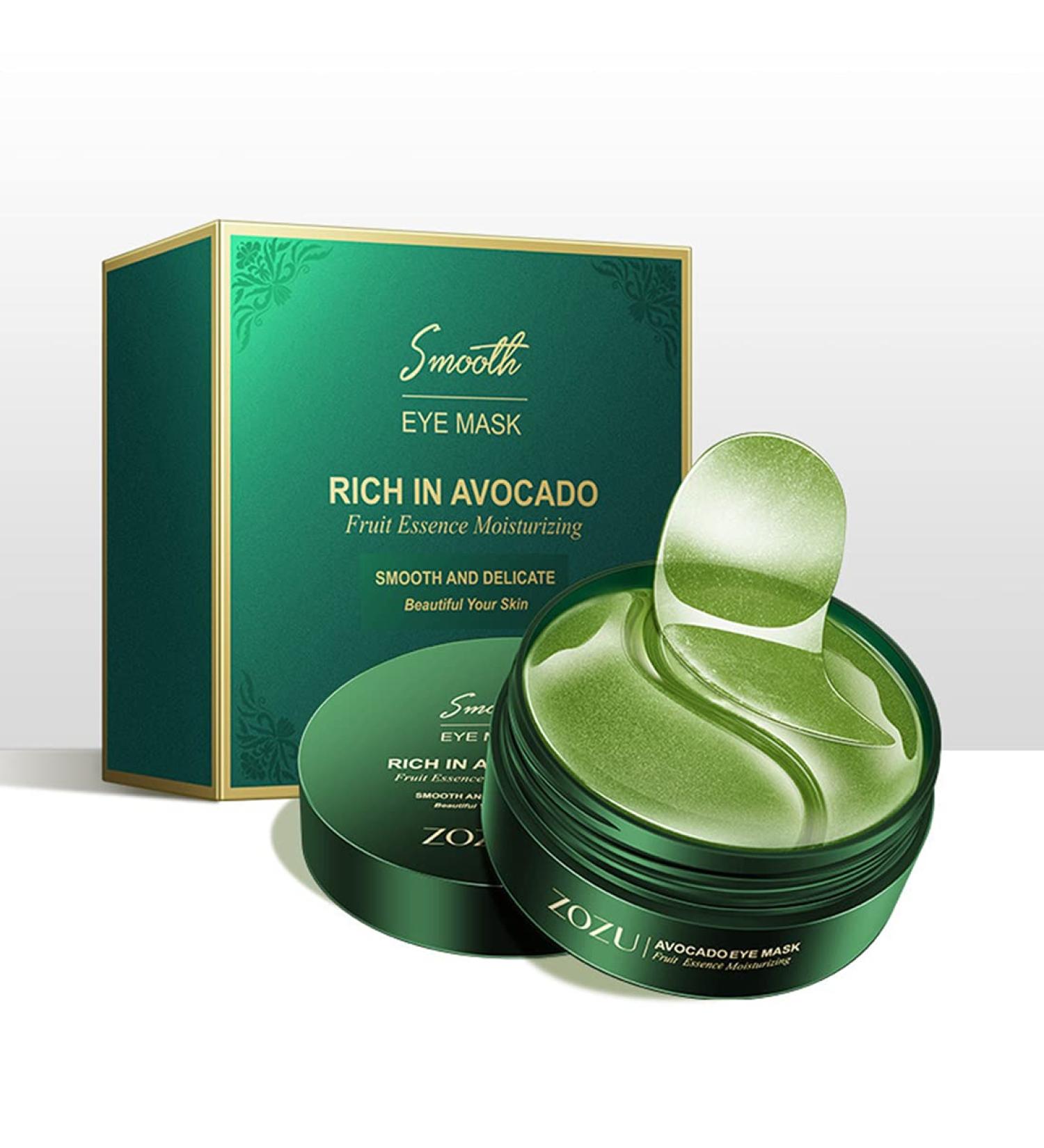 Eye Mask & Under Eye Patches - 30 Pairs for Dark Circles & Puffy Eyes | Hydrating Anti-Wrinkle Treatment with Hyaluronic Acid & Avocado - Buy Online on GoSupps.com