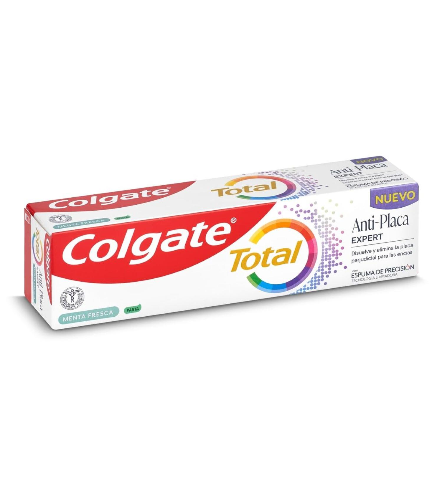 Colgate COLGATE - Total Anti-Plaque Expert Fresh Mint 75ml toothpaste that eliminates plaque that damages your gums and neutralizes its harmful effect