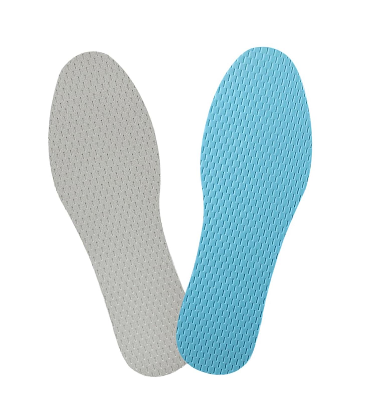 Orthotic Insole Inserts for Women - Arch Support Shoe Pads & Cushions | Sweat-Absorbing Liners - 1 Pair Grey - Buy Online on GoSupps.com