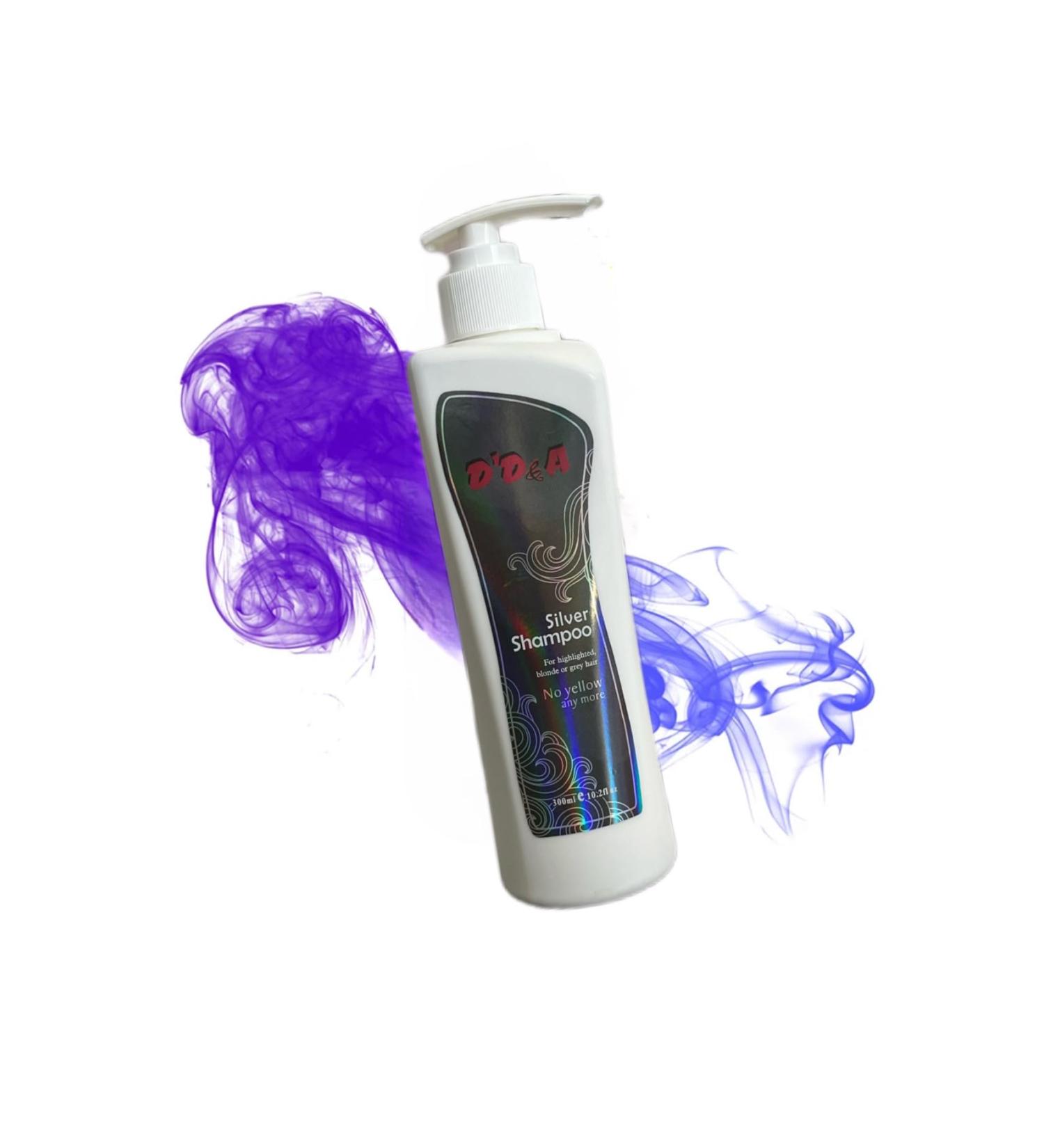D D&A Silver Shampoo for Highlighted Blonde & Grey Hair - Matizant No Yellow Formula - Buy Online on GoSupps.com