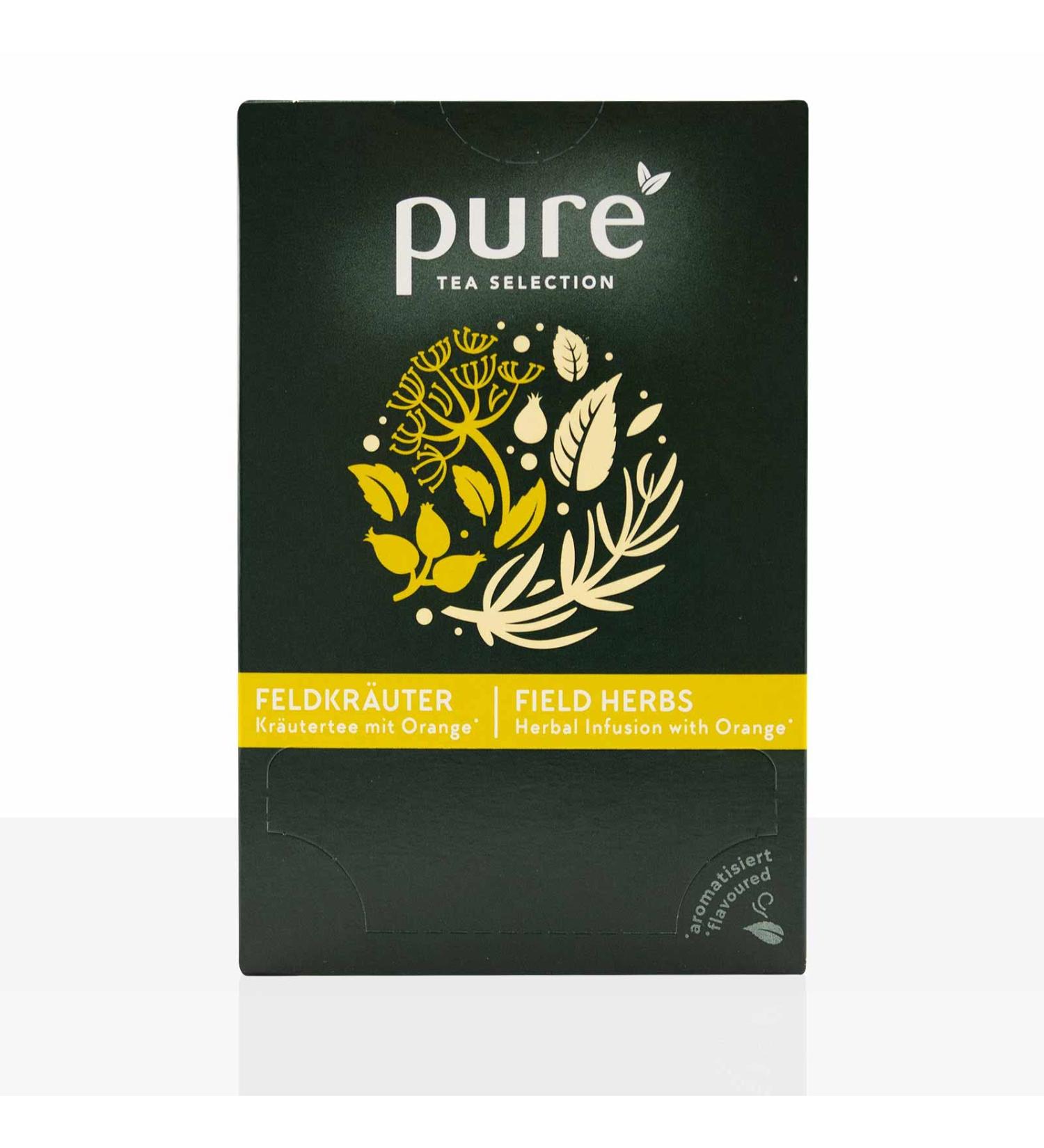 Tchibo PURE Tea Selection field herbs with orange 25 x 25 g tea bag