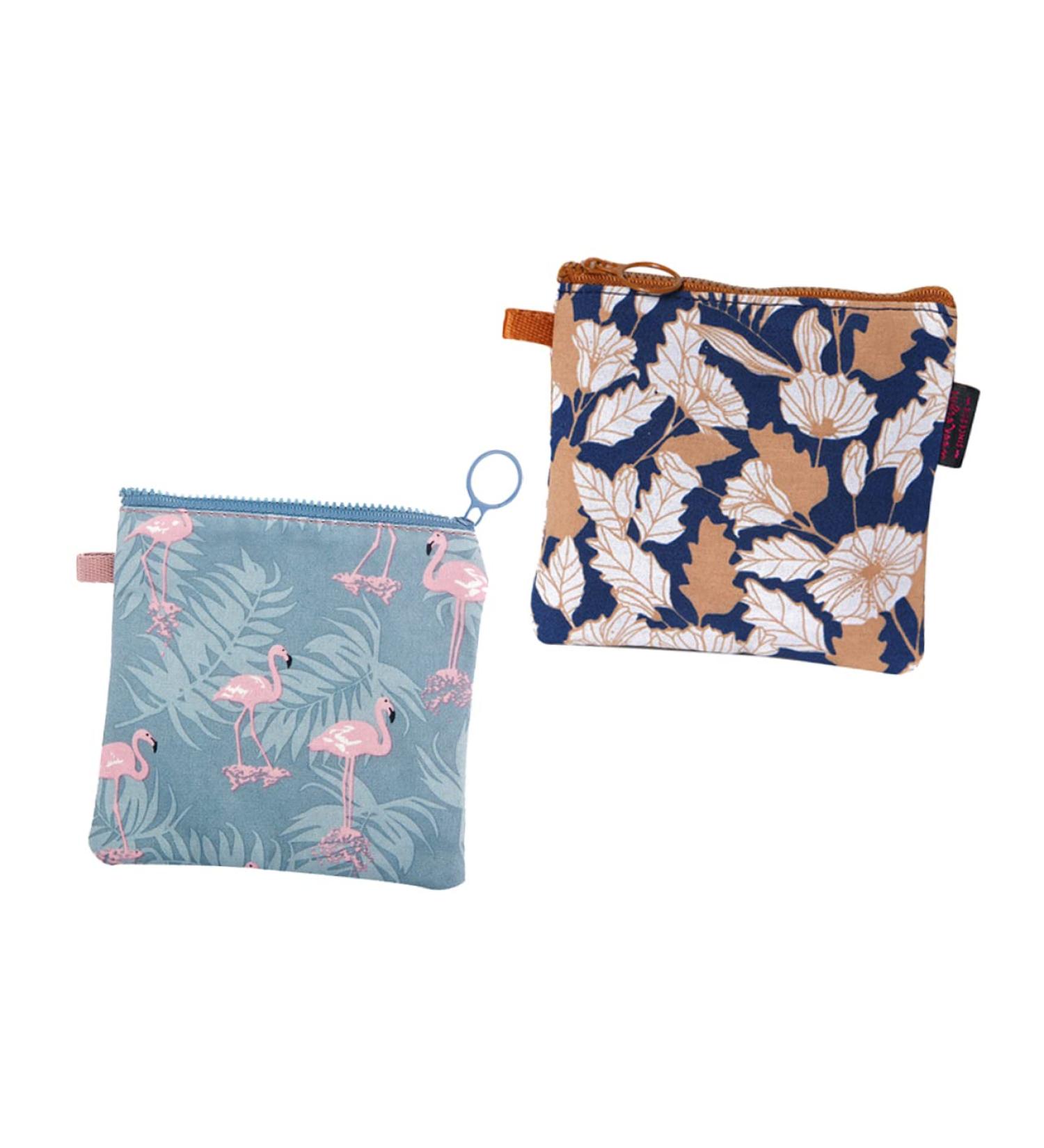 Buy Gleavi 4-Piece Storage Bag Set for Women - Premium Canvas Bandage & Tampon Pockets for First Period Travel - Buy Online on GoSupps.com