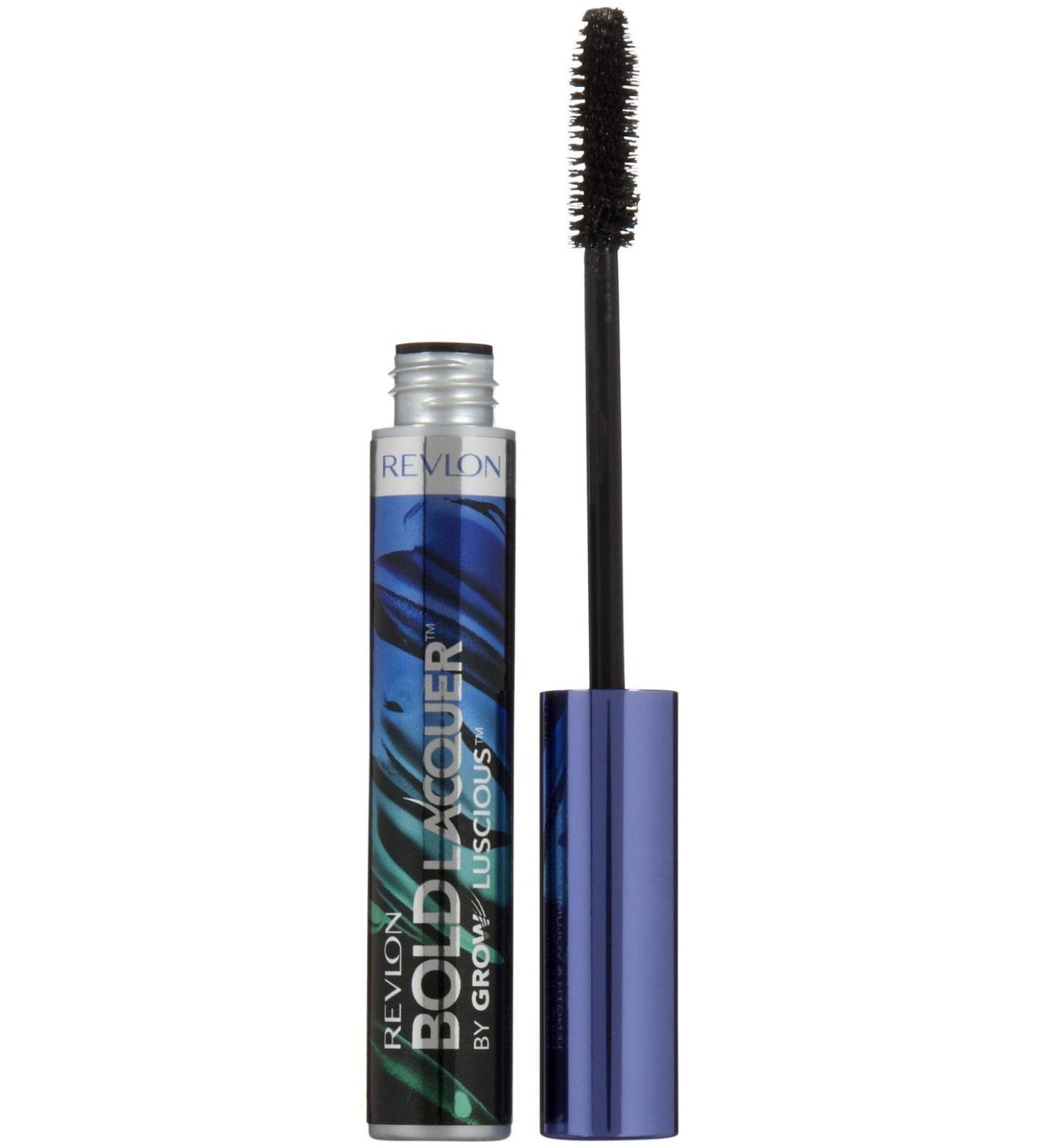 Revlon Bold Lacquer Grow Luscious Length+Volume Mascara - NWP Blackened Brown - 0.24 oz - Buy Online on GoSupps.com