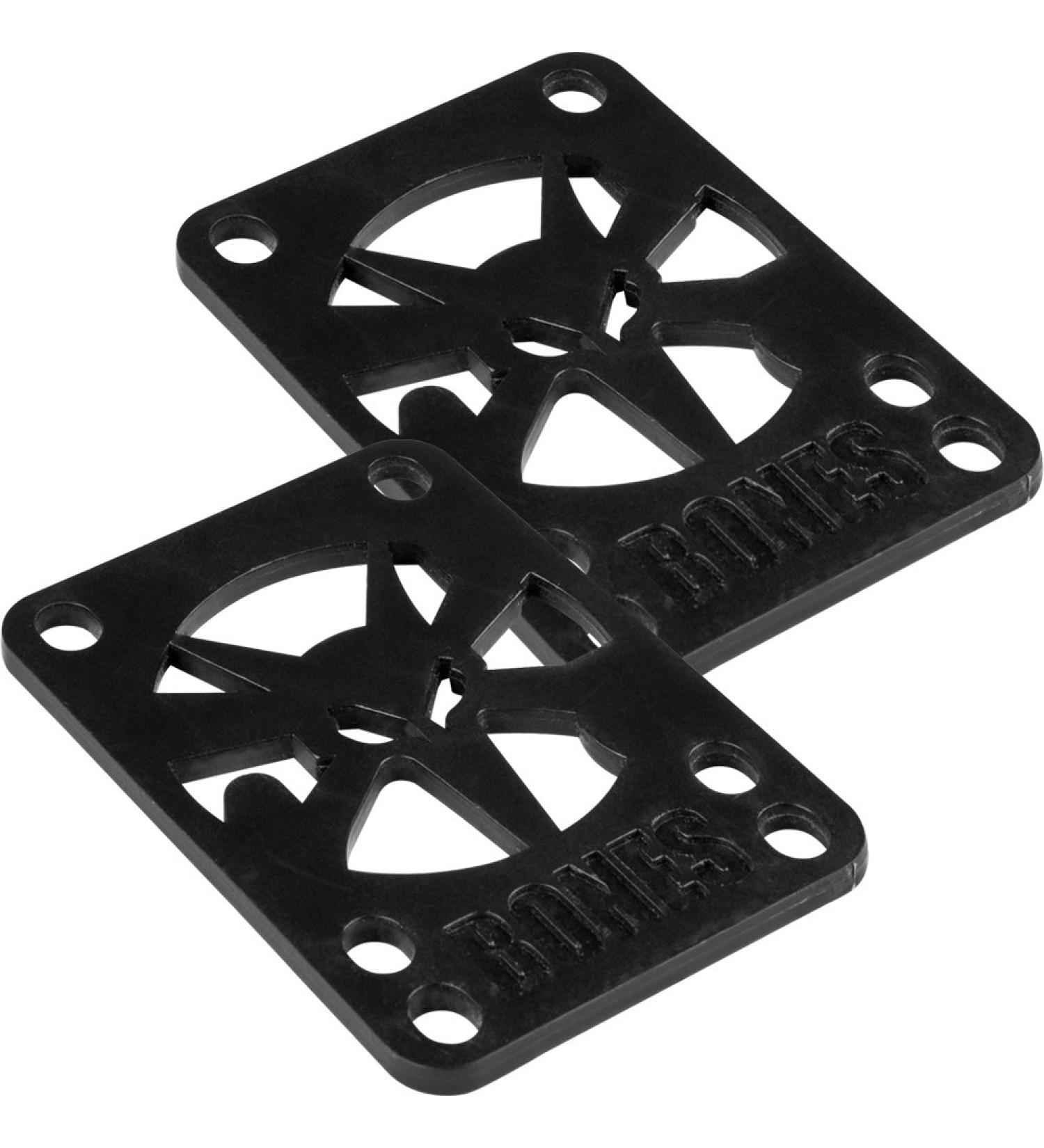 Bones Skateboard Riser Pads Black BONES KILLS IT!!