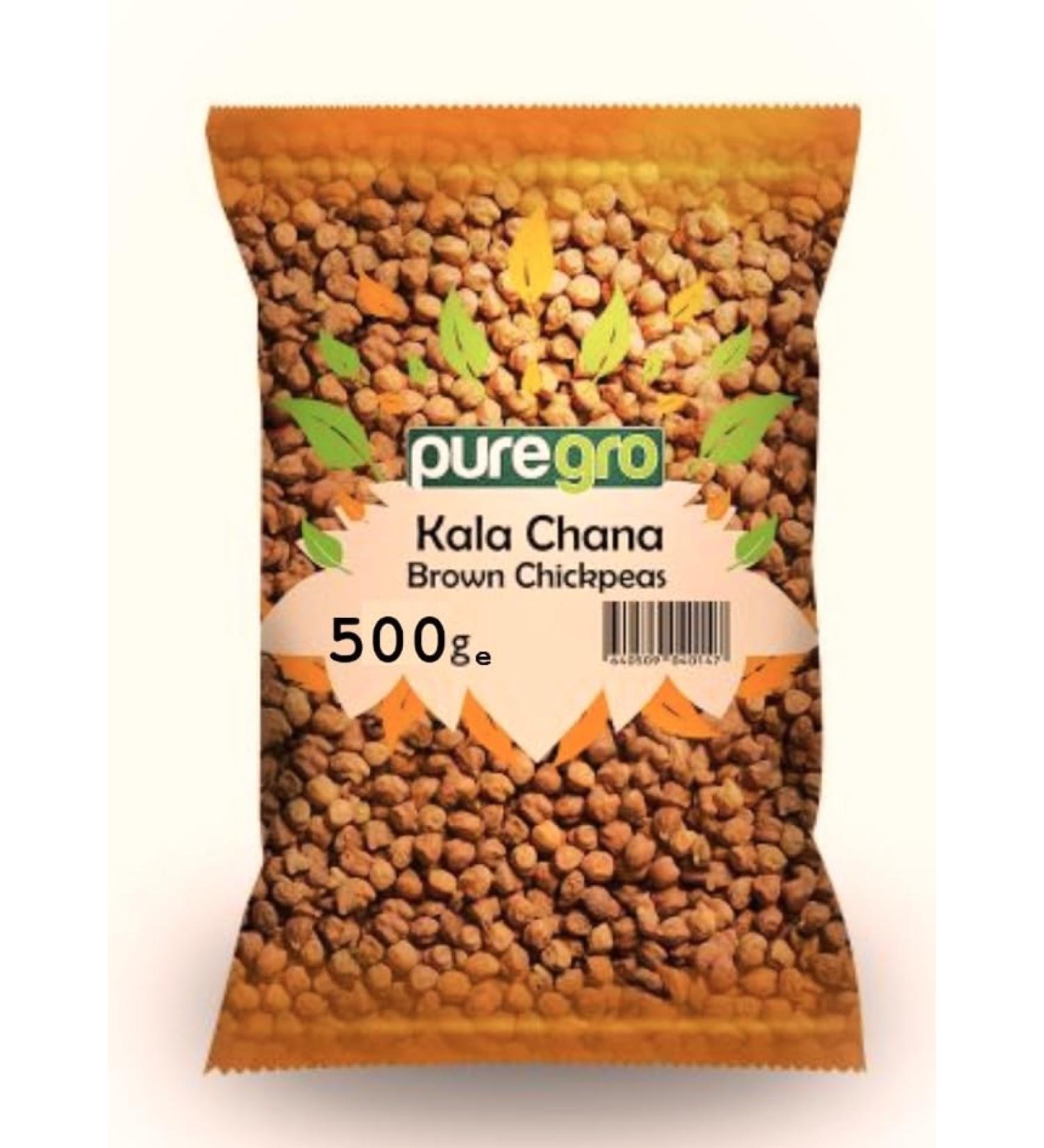 Puregro Kala Chana 500g - Buy Online on GoSupps.com