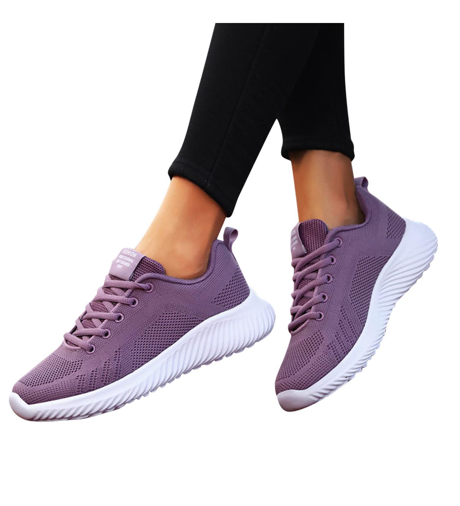 Shop Lightweight Breathable Sneaker Socks for Men & Women | Comfort Low-Cut Sports Footwear Purple 37 EU - Buy Online on GoSupps.com