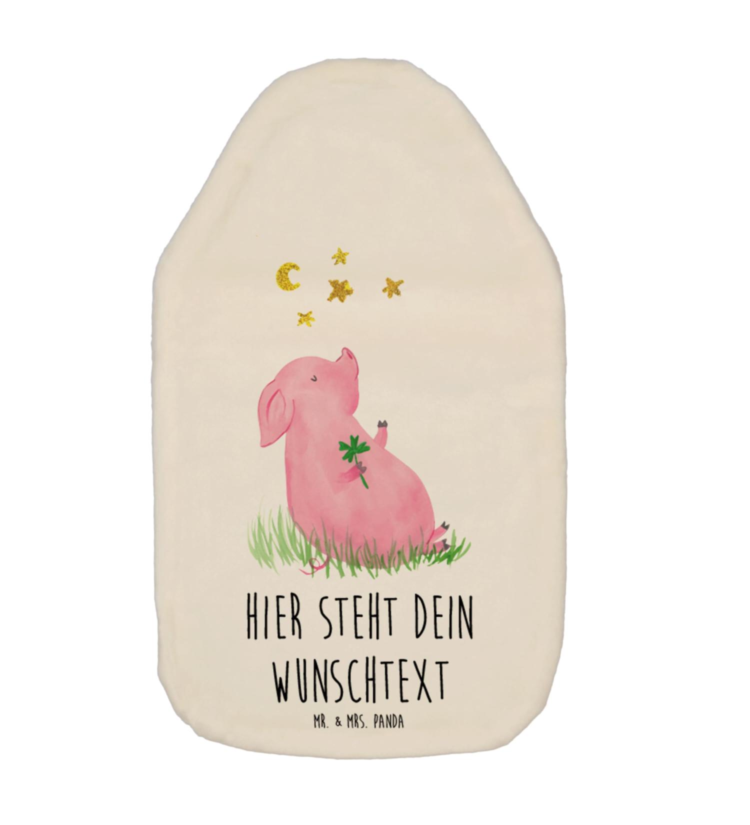 Personalized Warm Bottle of Pig Happiness | Mr. & Mrs. Panda | Custom Gifts & Grain Pillows with Names - Buy Online on GoSupps.com