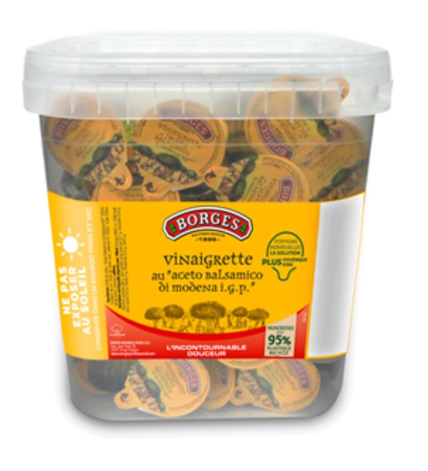 Vinaigrette Balsamique Borges 72 x 20ml/Boite - Offres de 1 2 et 3 Boites - Livraison Gratuite France (1)