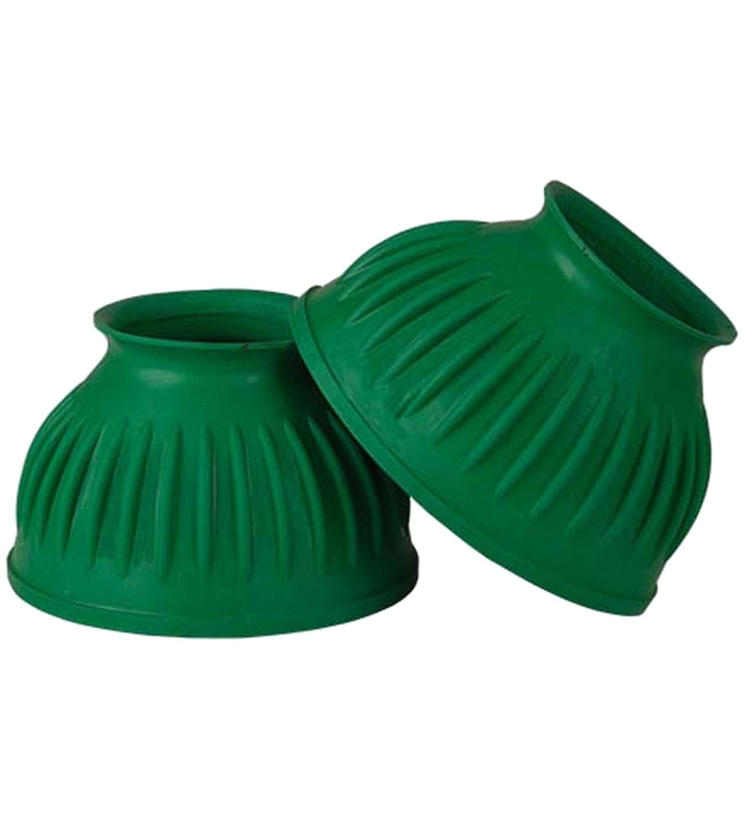 TdeT rubber hoof protectors closed green XXL