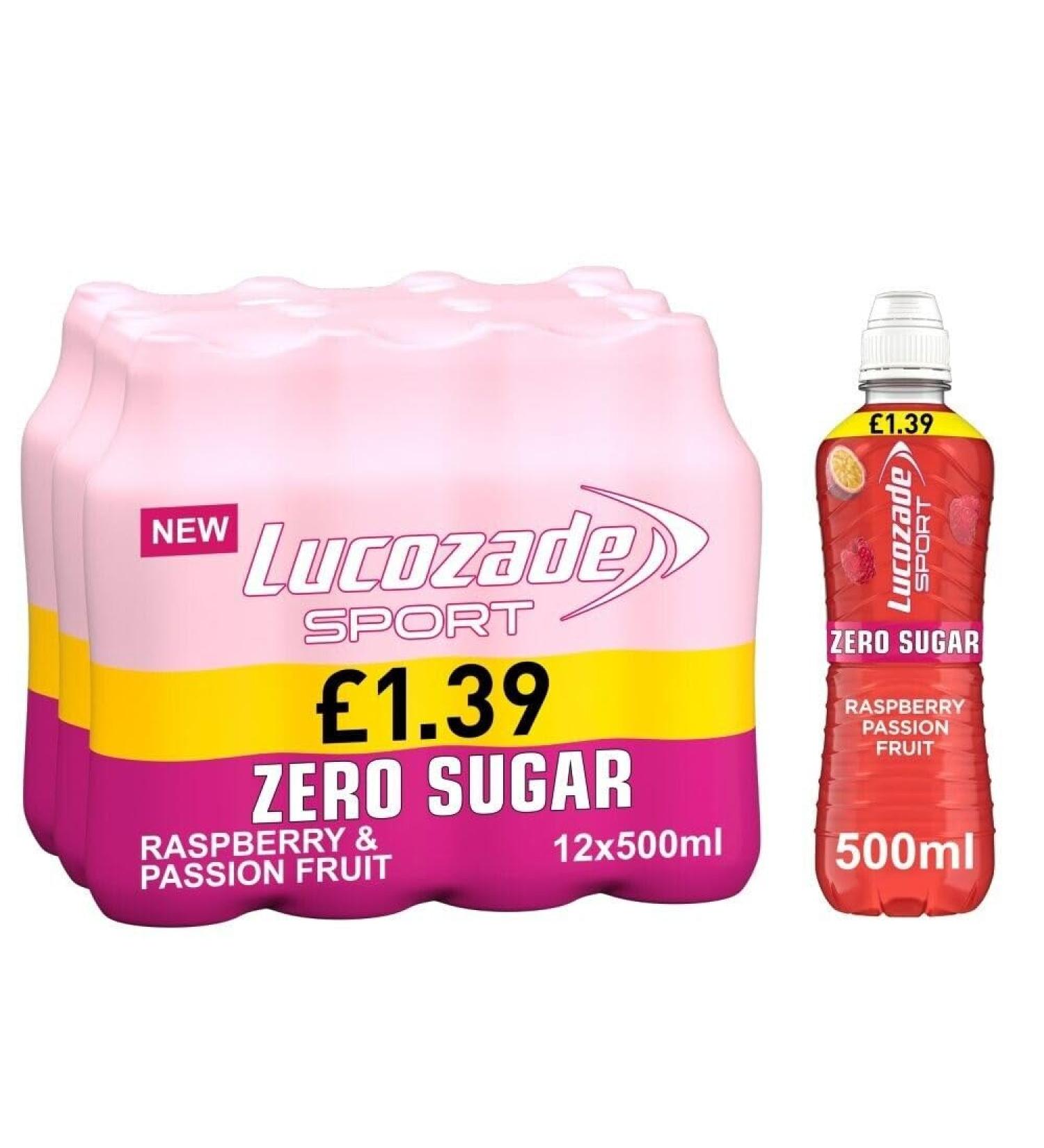 Lucozade Sport Raspberry and Passion fruit